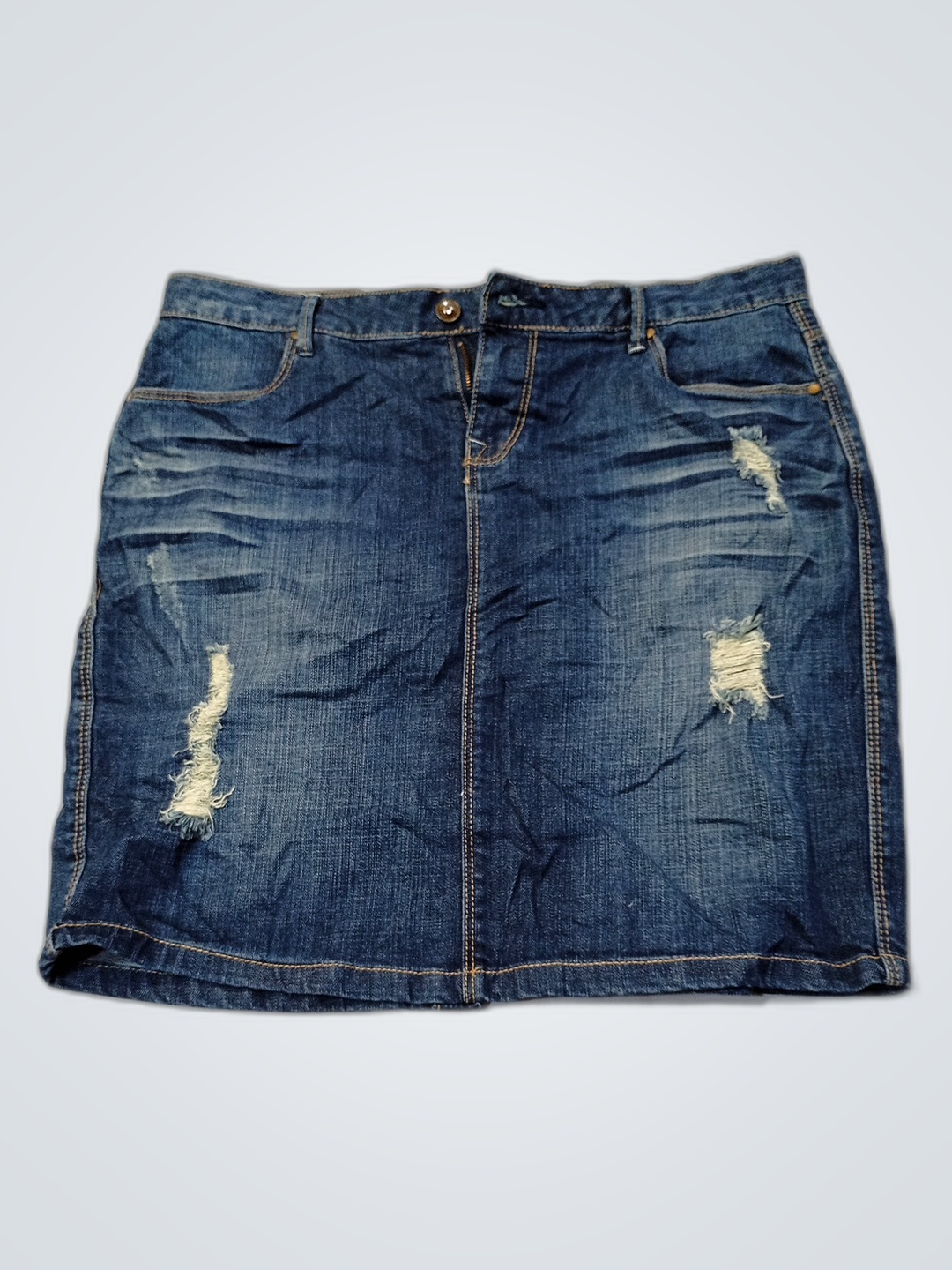 Saia de Jeans Boston Proper