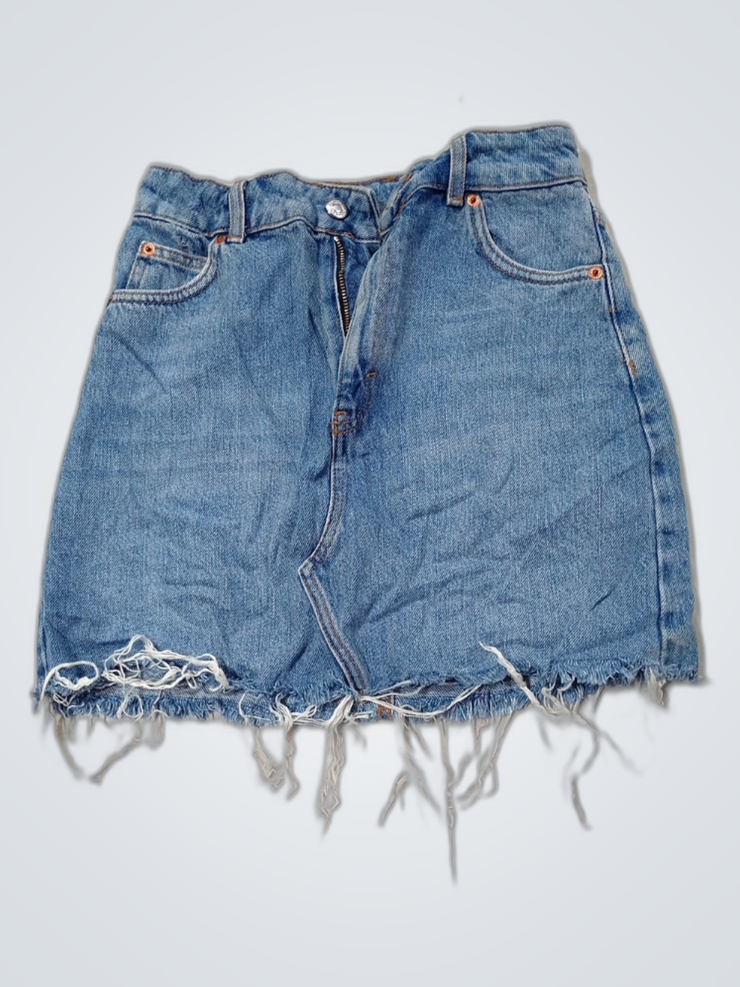 Jupe en denim Topshop