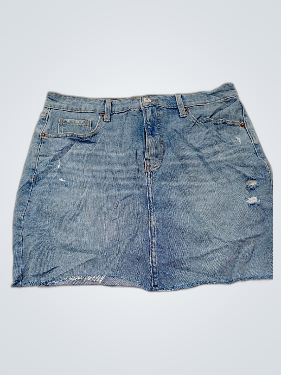 Old Navy High-Rise Denim Skirt