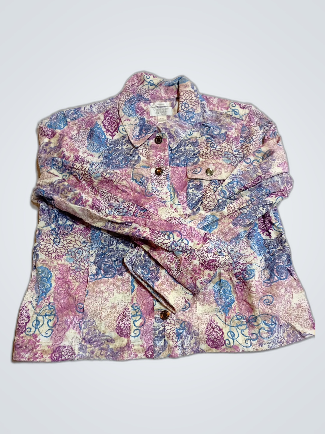Blusa com Estampa Paisley