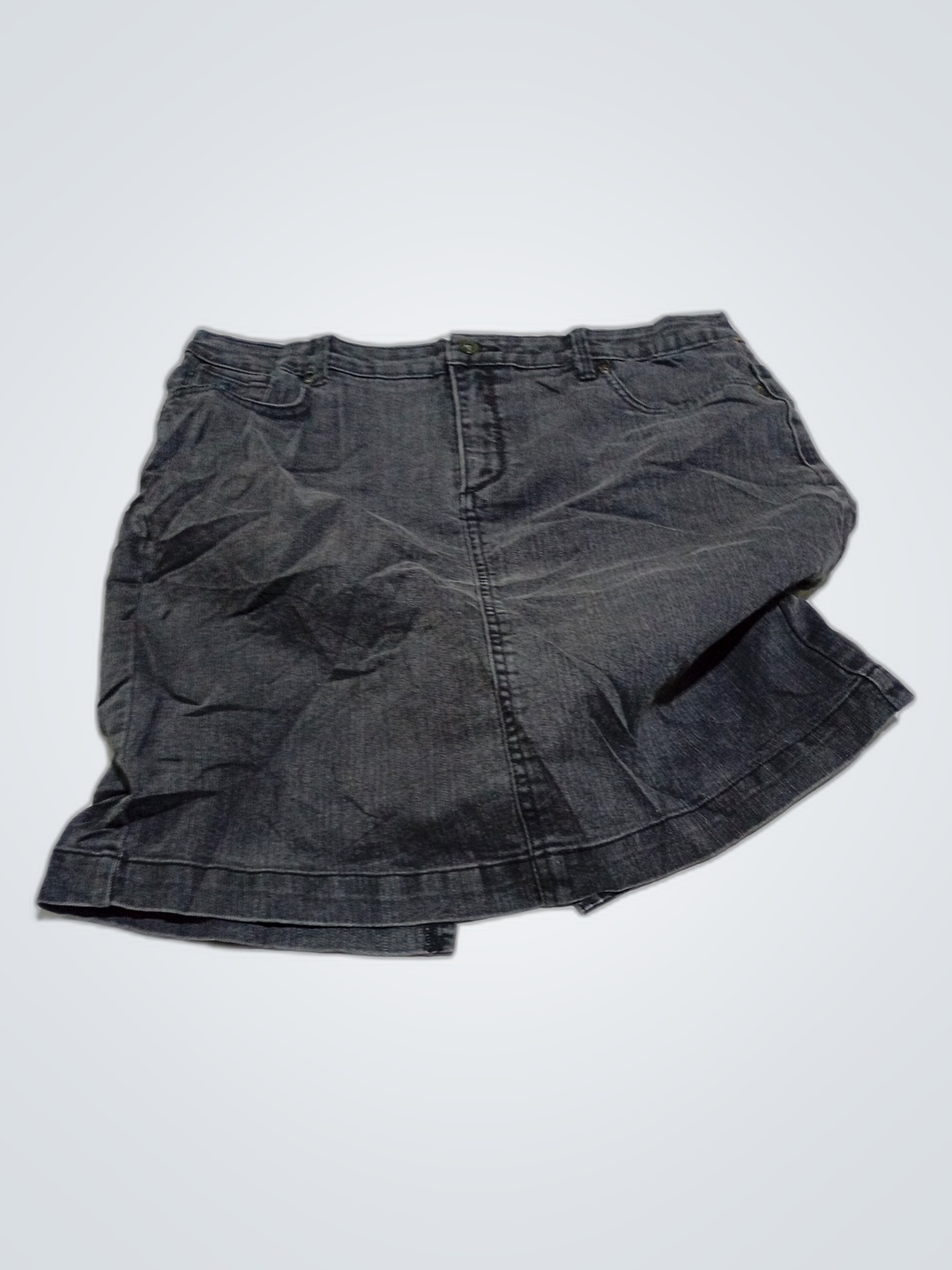 Gloria Vanderbilt Gray Skirt