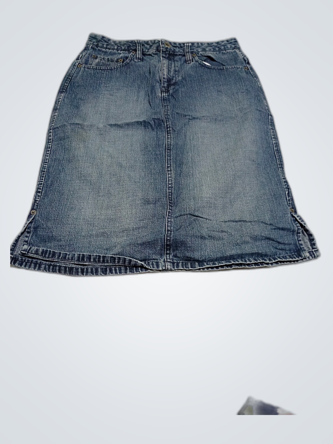 Route 66 Denim Skirt