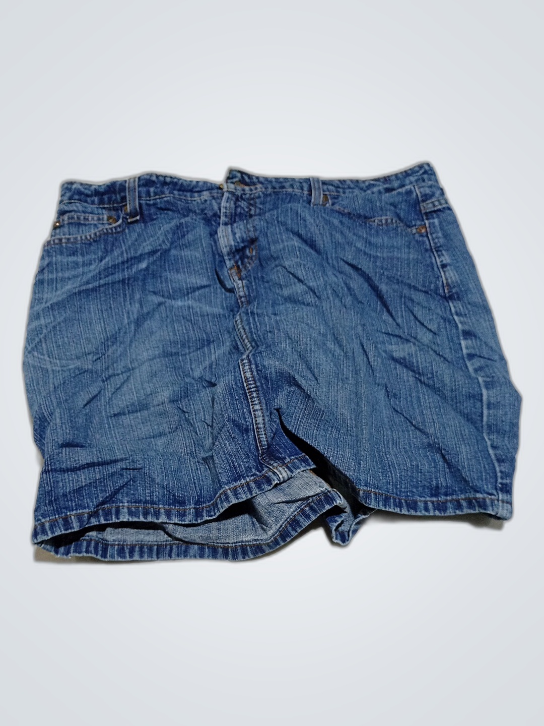 Blue Denim Shorts