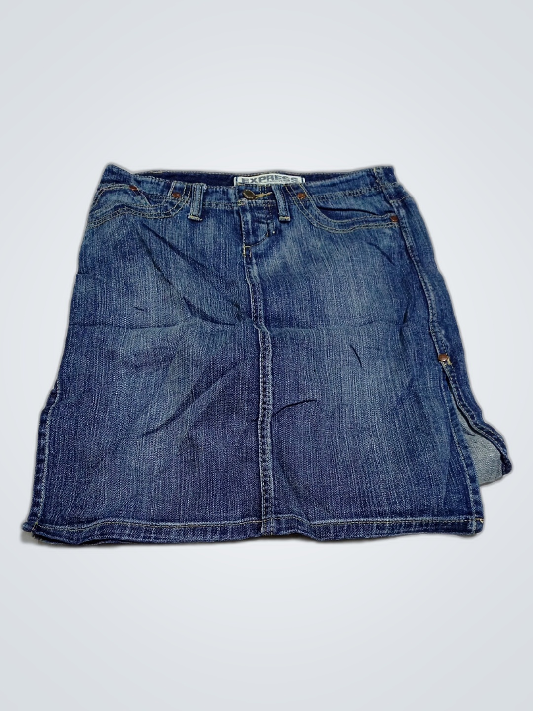 Express Denim Skirt