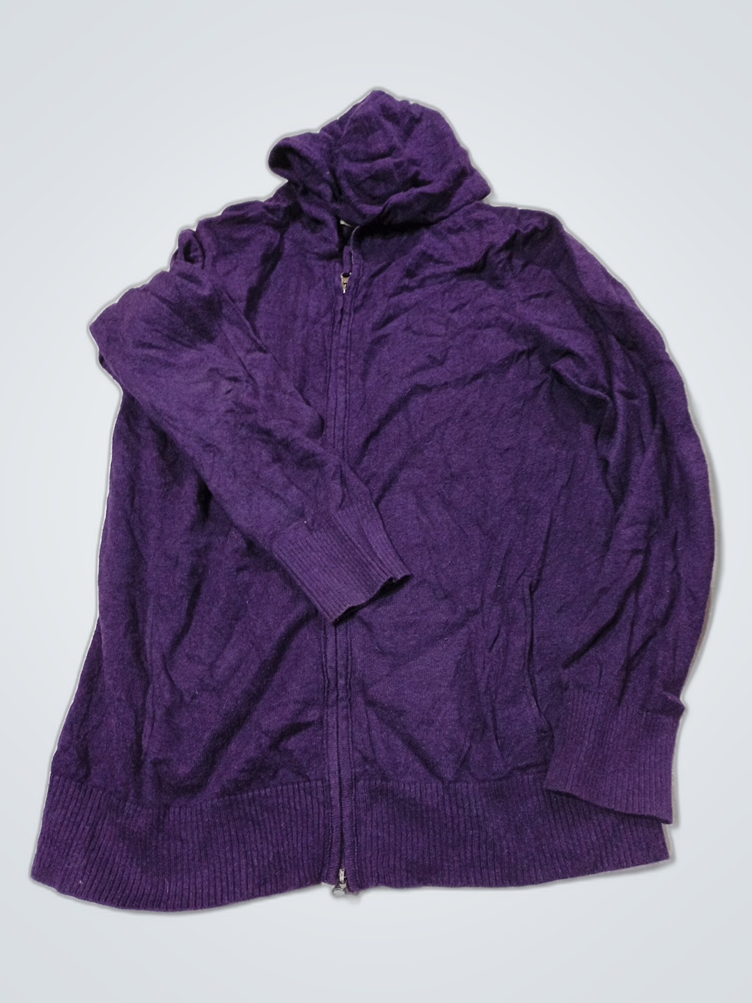L.L.Bean Purple Zip-Up Hoodie