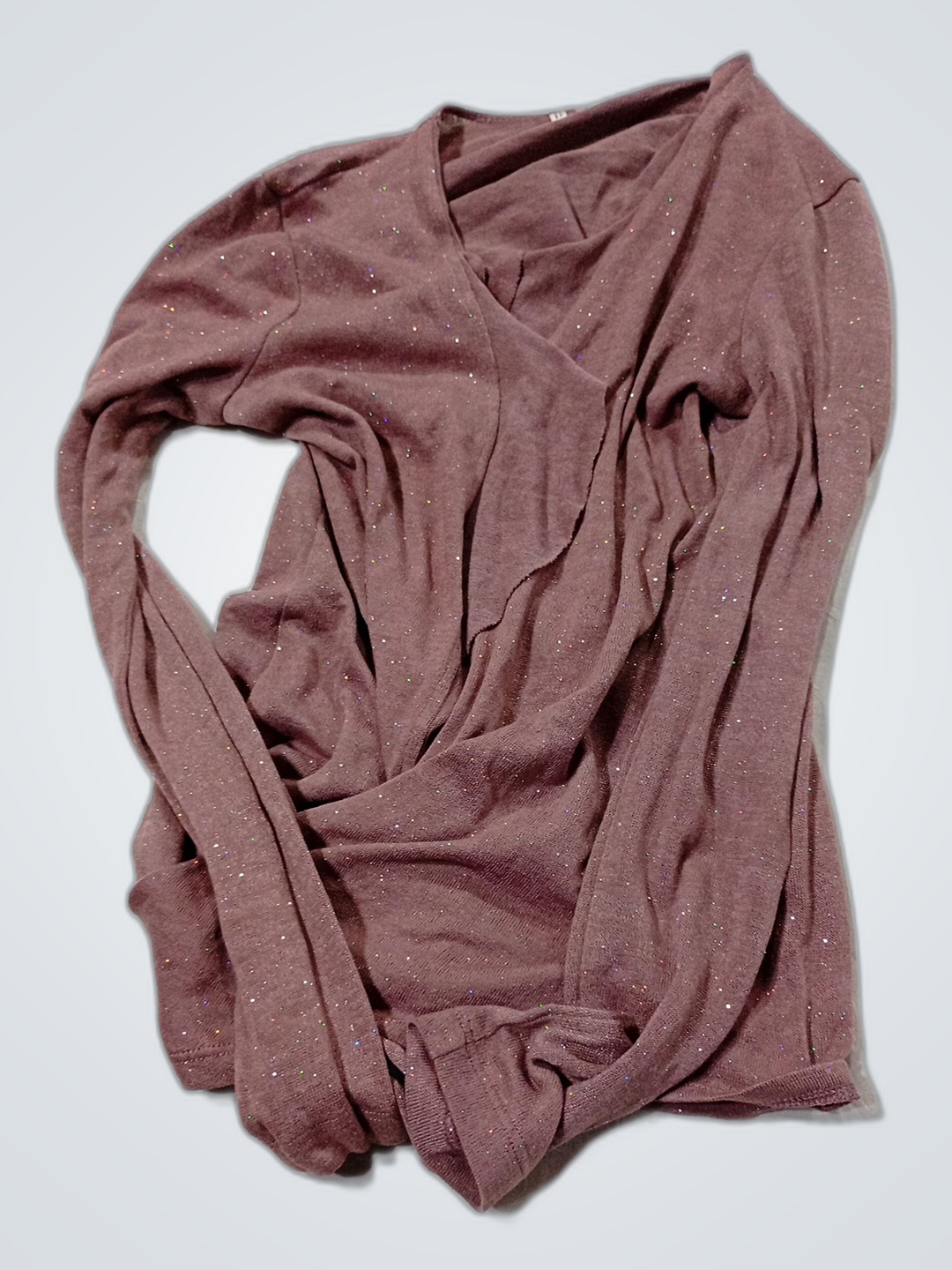 Scarf di glitter rosa