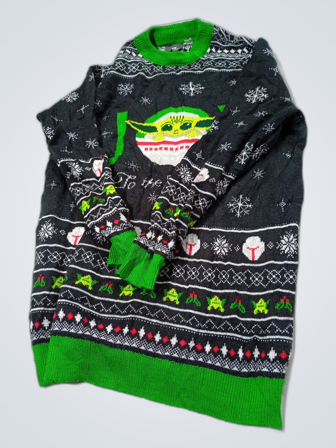 Suéter de Natal do Yoda