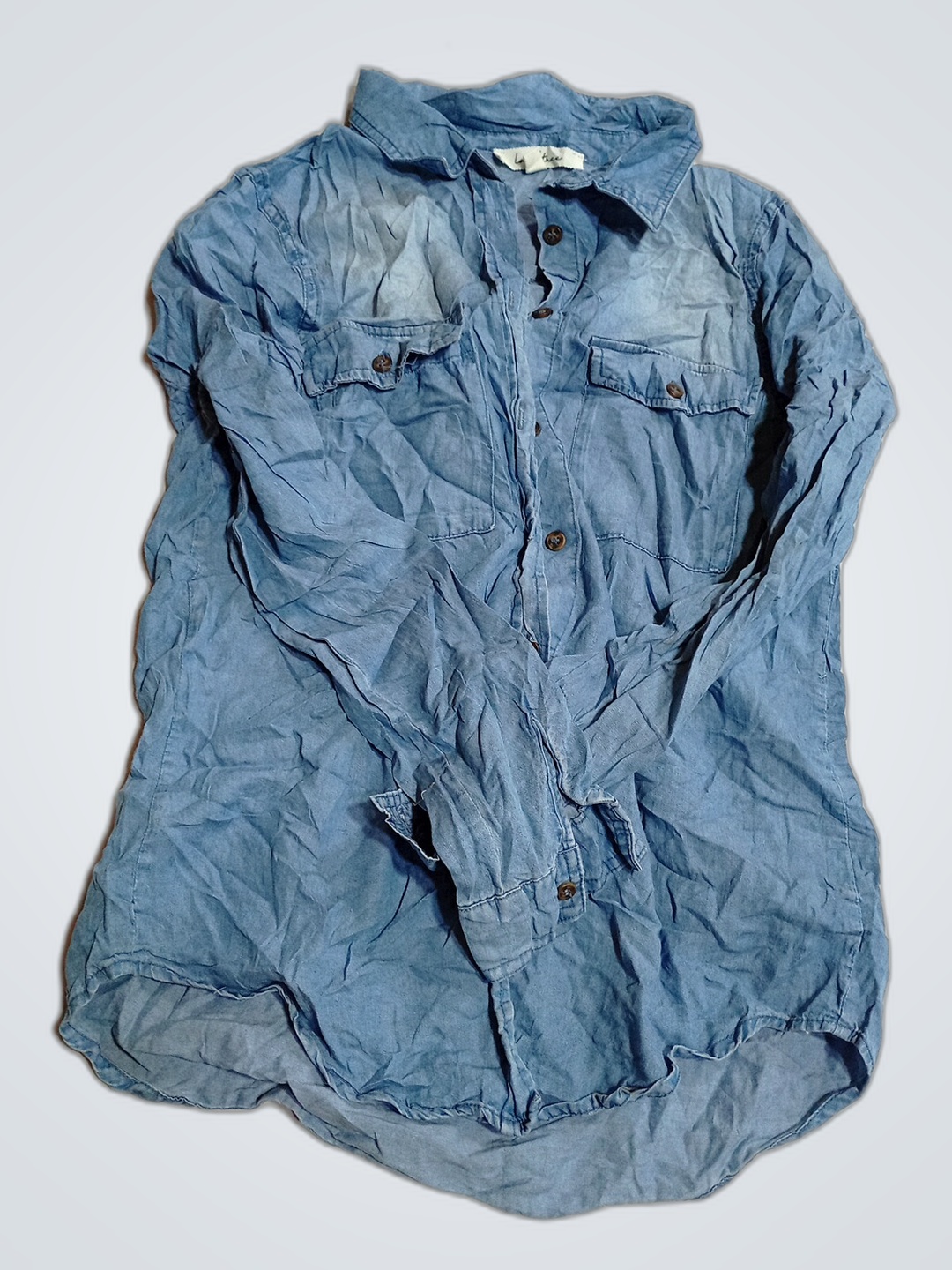 Love Tree Denim Shirt