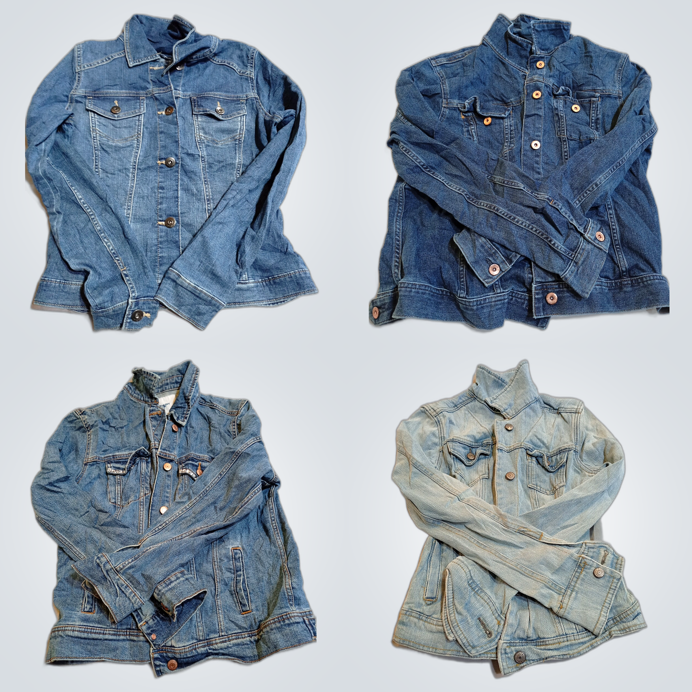 Denim Jacket Bundle Wrangler Lands' End Old Navy &..