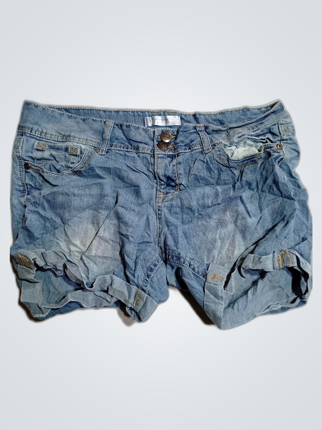 No Boundaries Denim Shorts