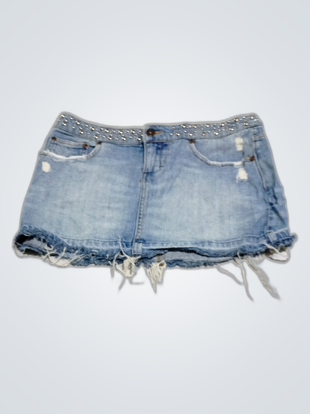 Jupe en denim Celebrity Pink