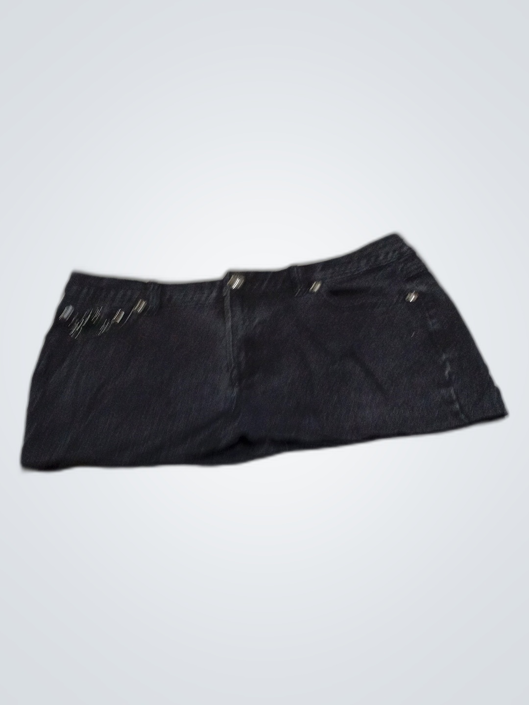 Jupe en denim noir
