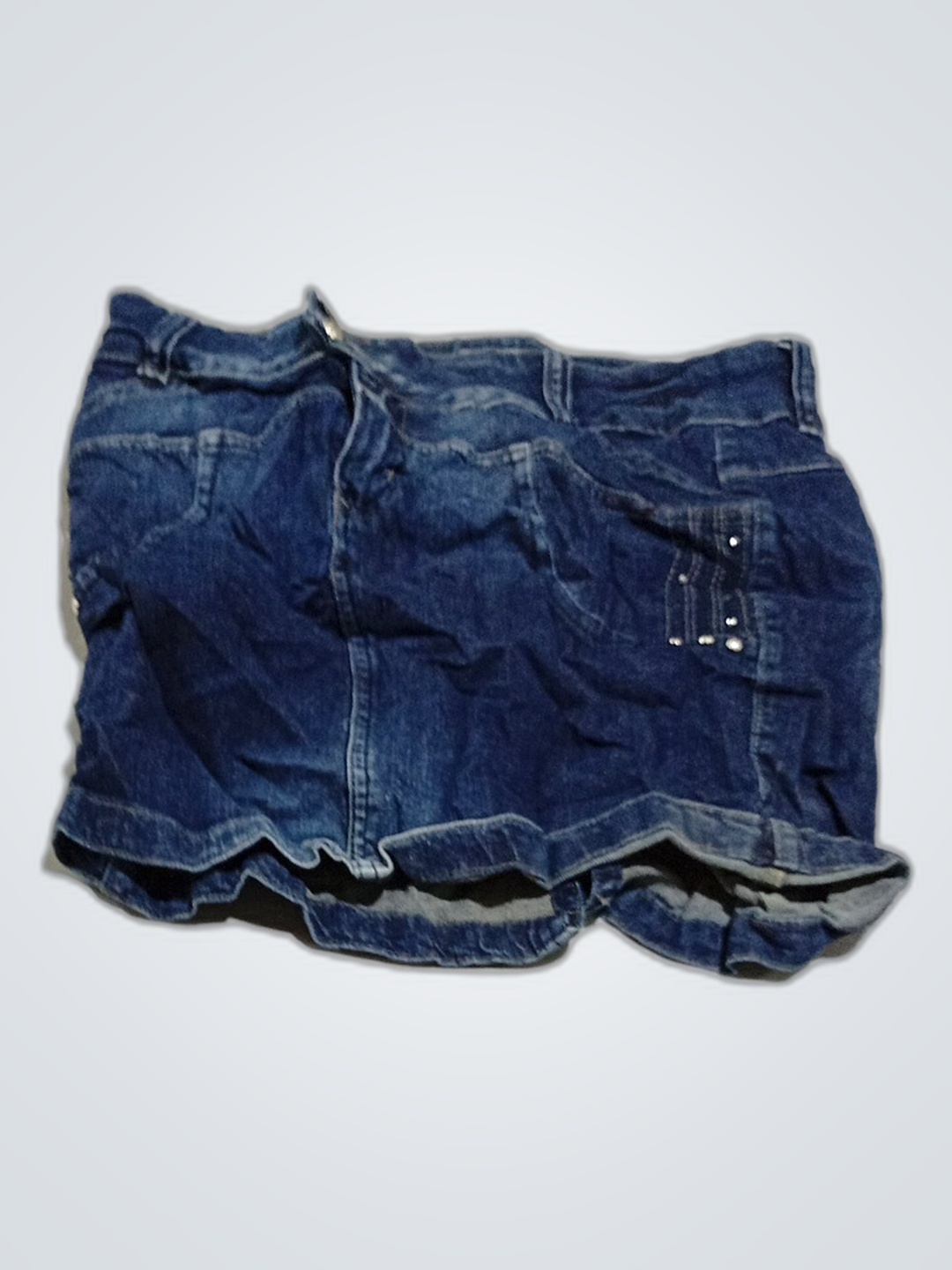 Blue Denim Shorts
