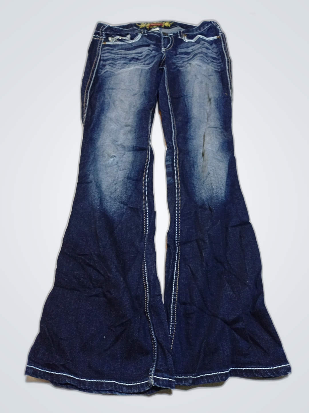 Maurices Dark Blue Flare Jeans