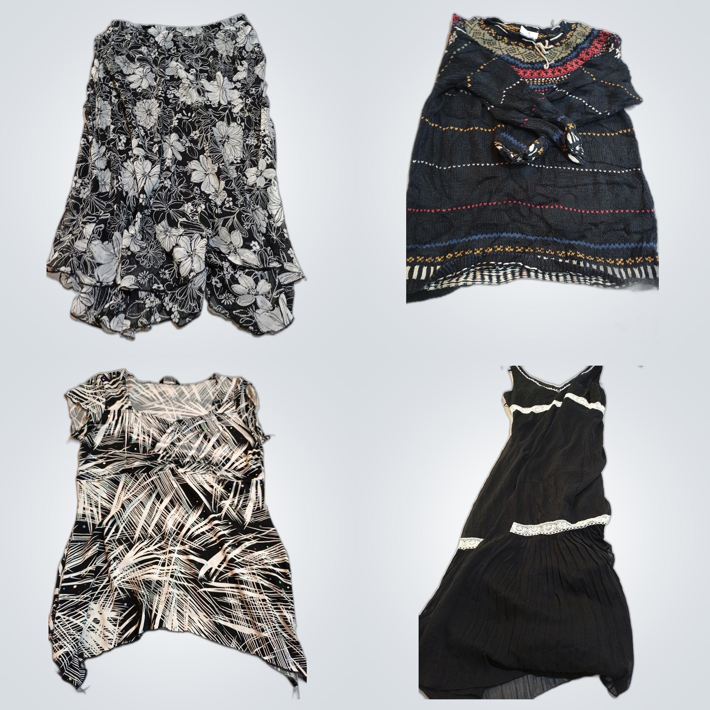 Ensemble de jupe mini Briggs et pull Anne Klein - ..