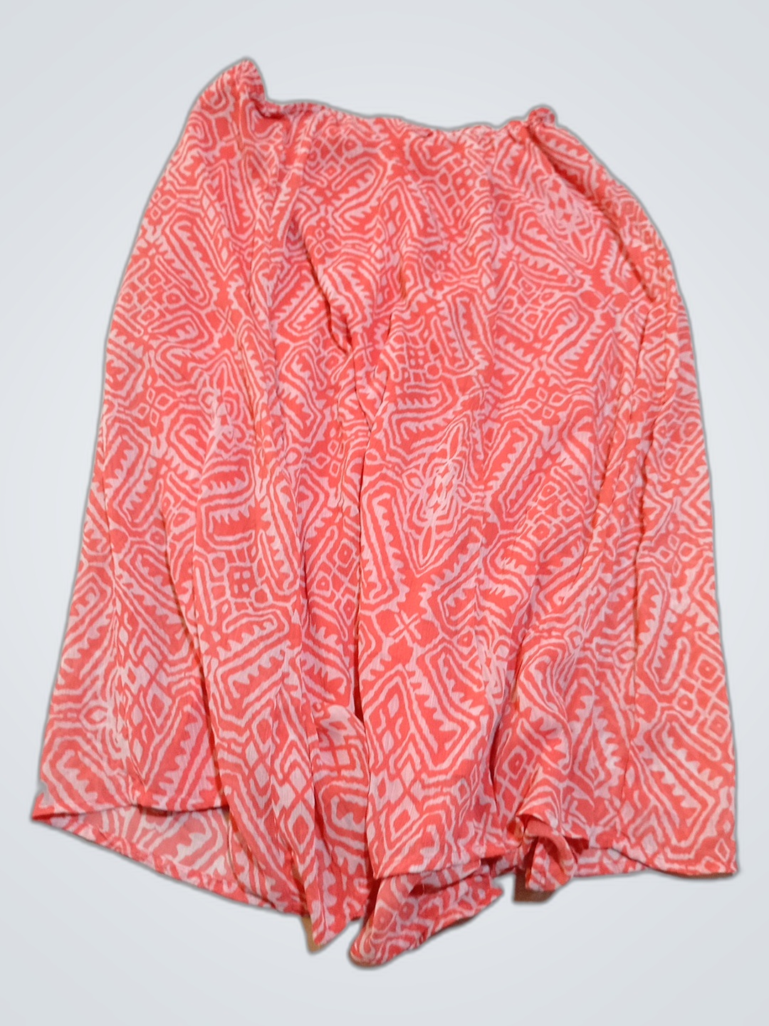 Jupe à motifs roses