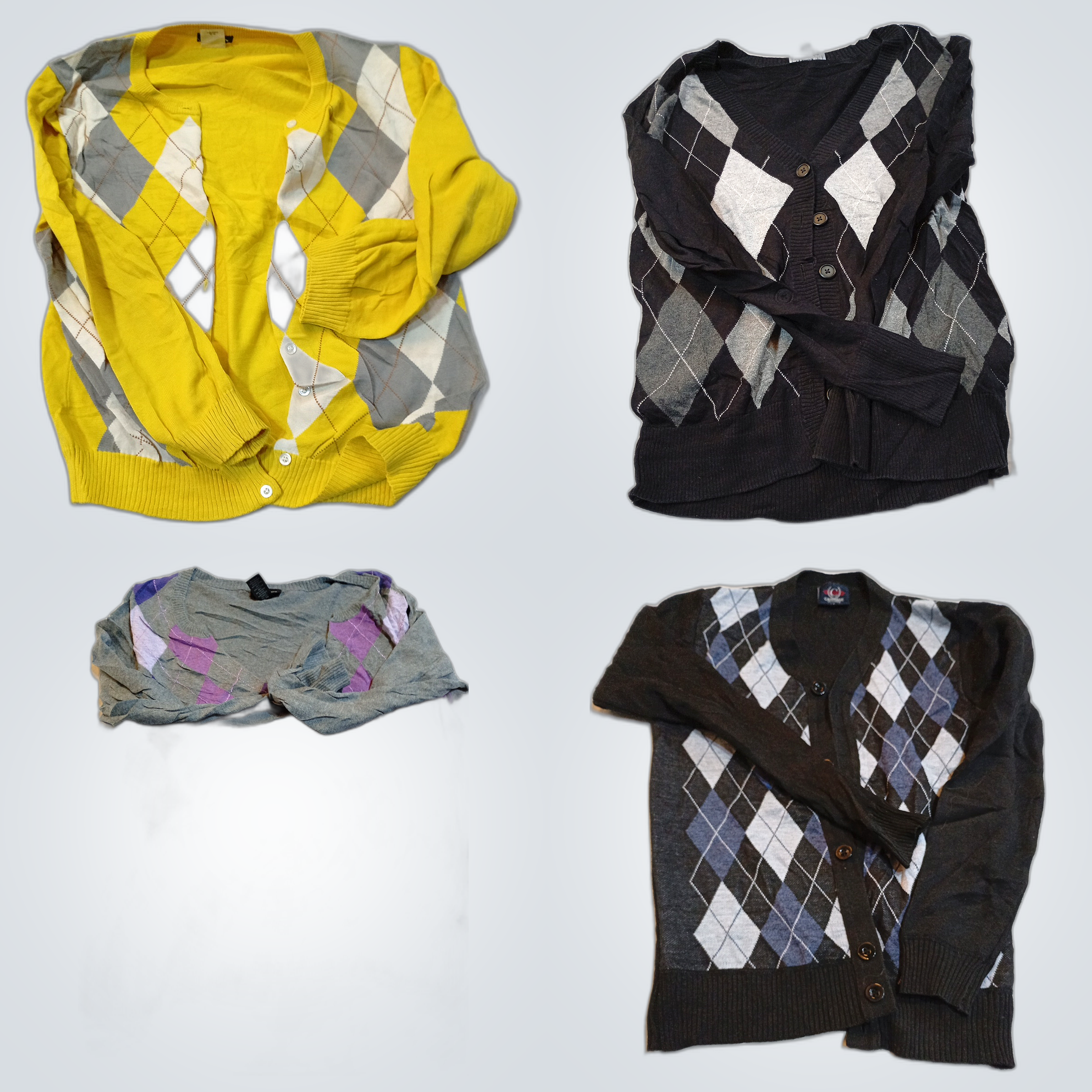 Argyle Sweater Bundle J.Crew Lane Bryant St Johns ..