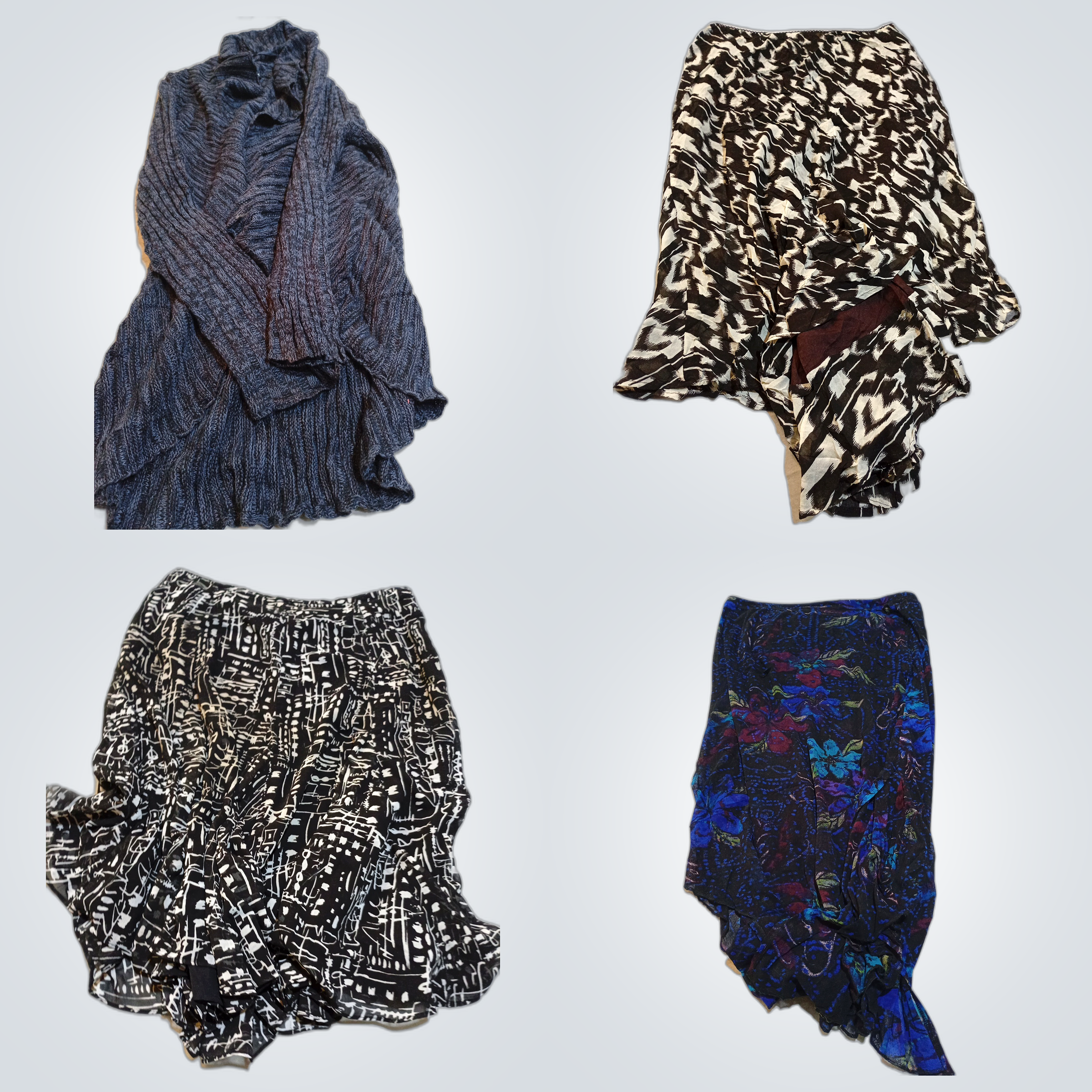 Pacote de Moda Feminina Chico's & More: Suéter, 4 ..