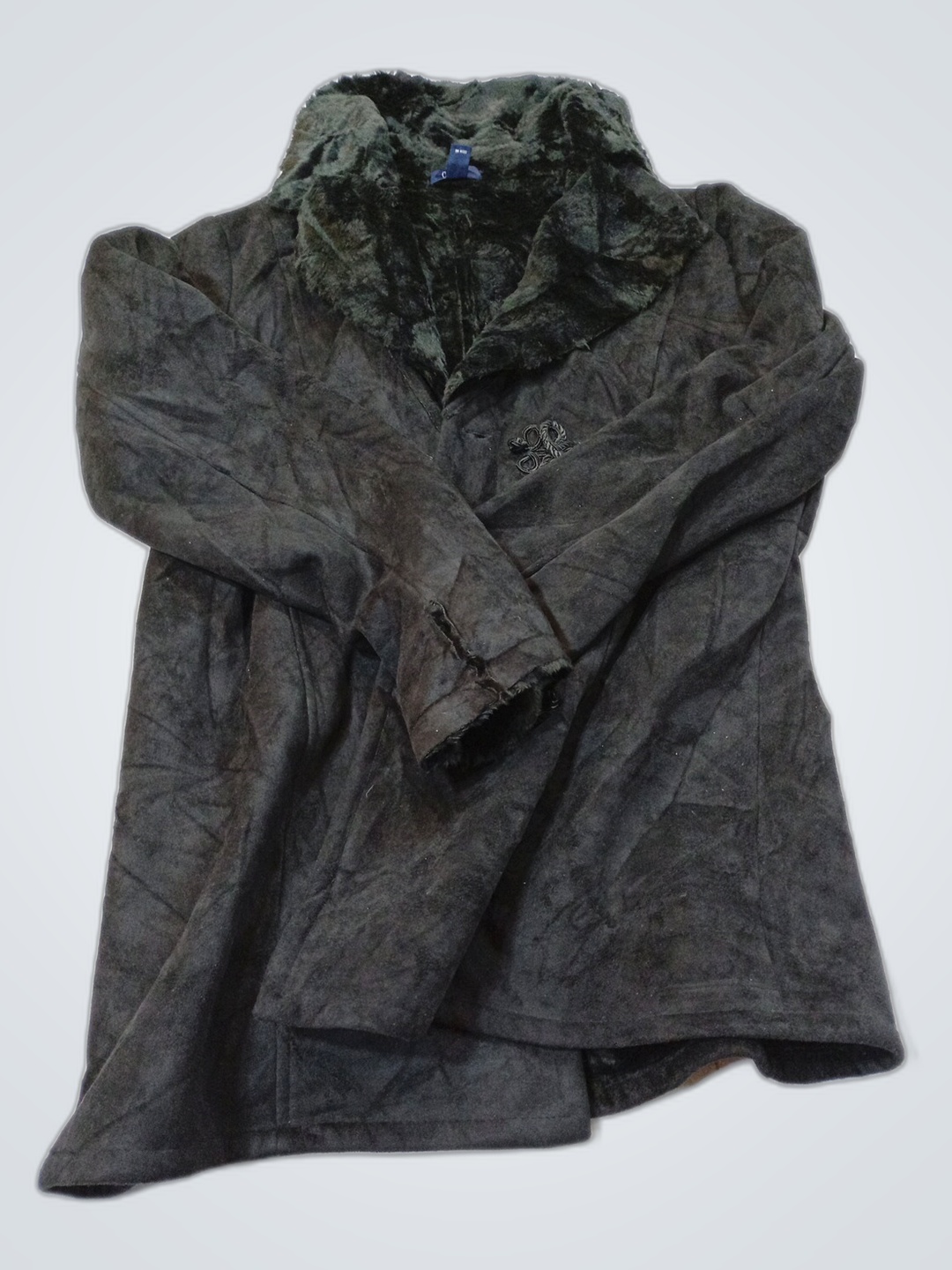 CHAPS Black Fleece Jacket