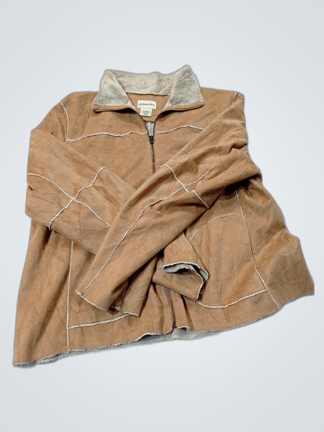 St. John's Bay Suede Jacket