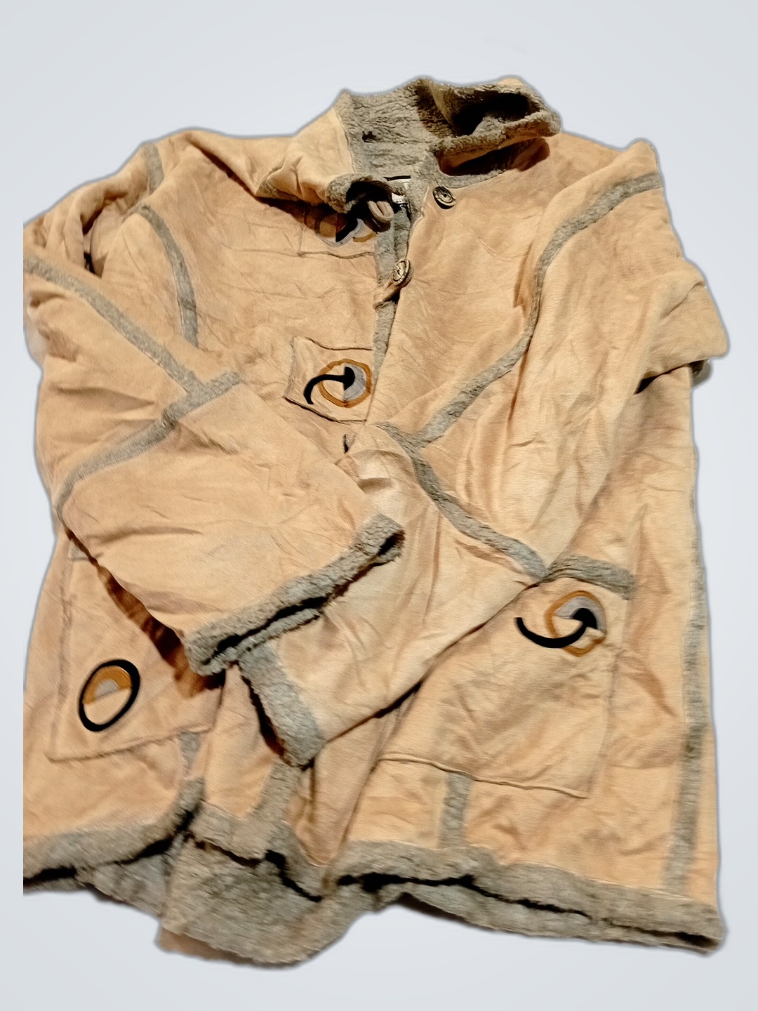 Tan Faux Fur Lined Jacket