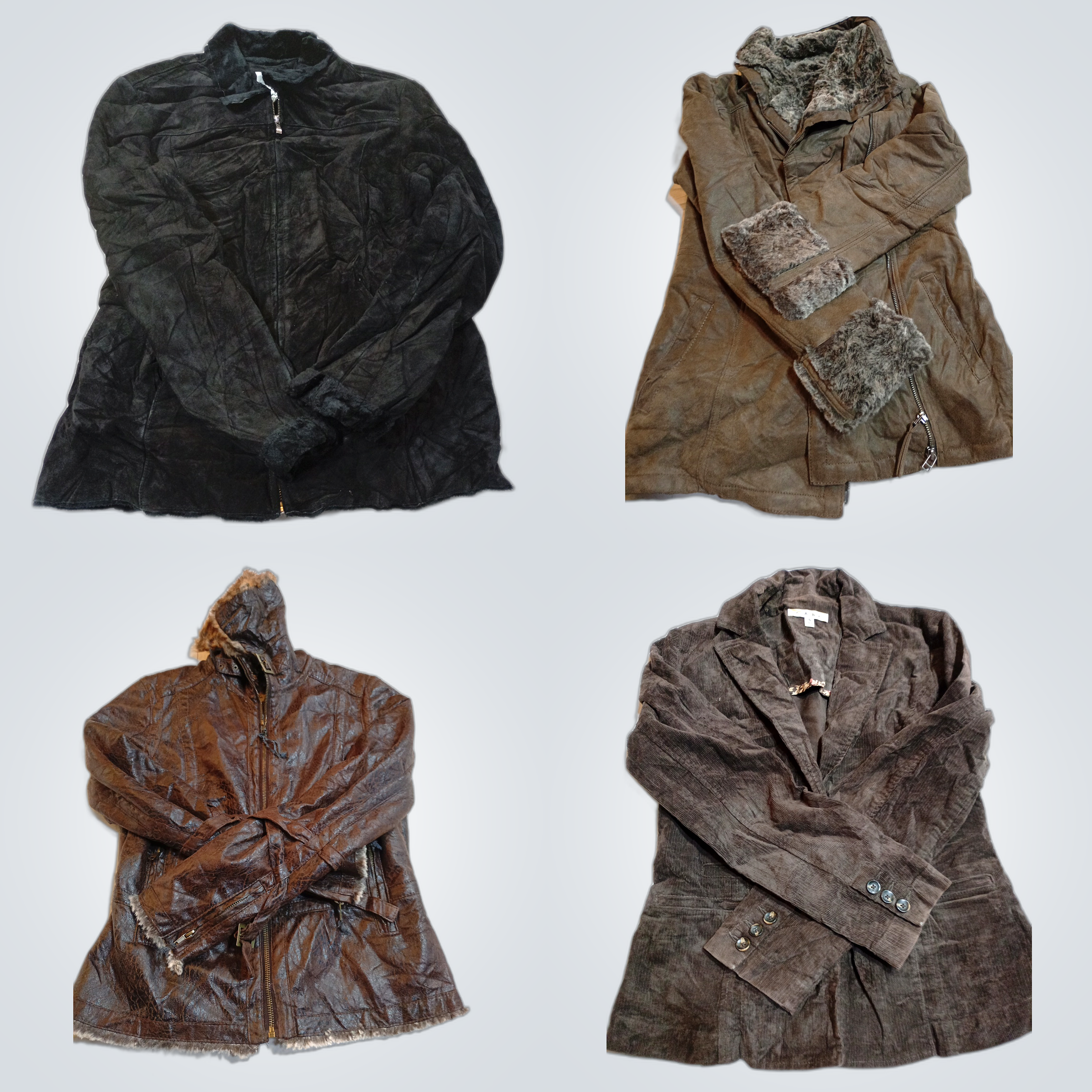 Alfani, Cabi, Sonoma Leder- & Cordjacken-Bundle Lo..