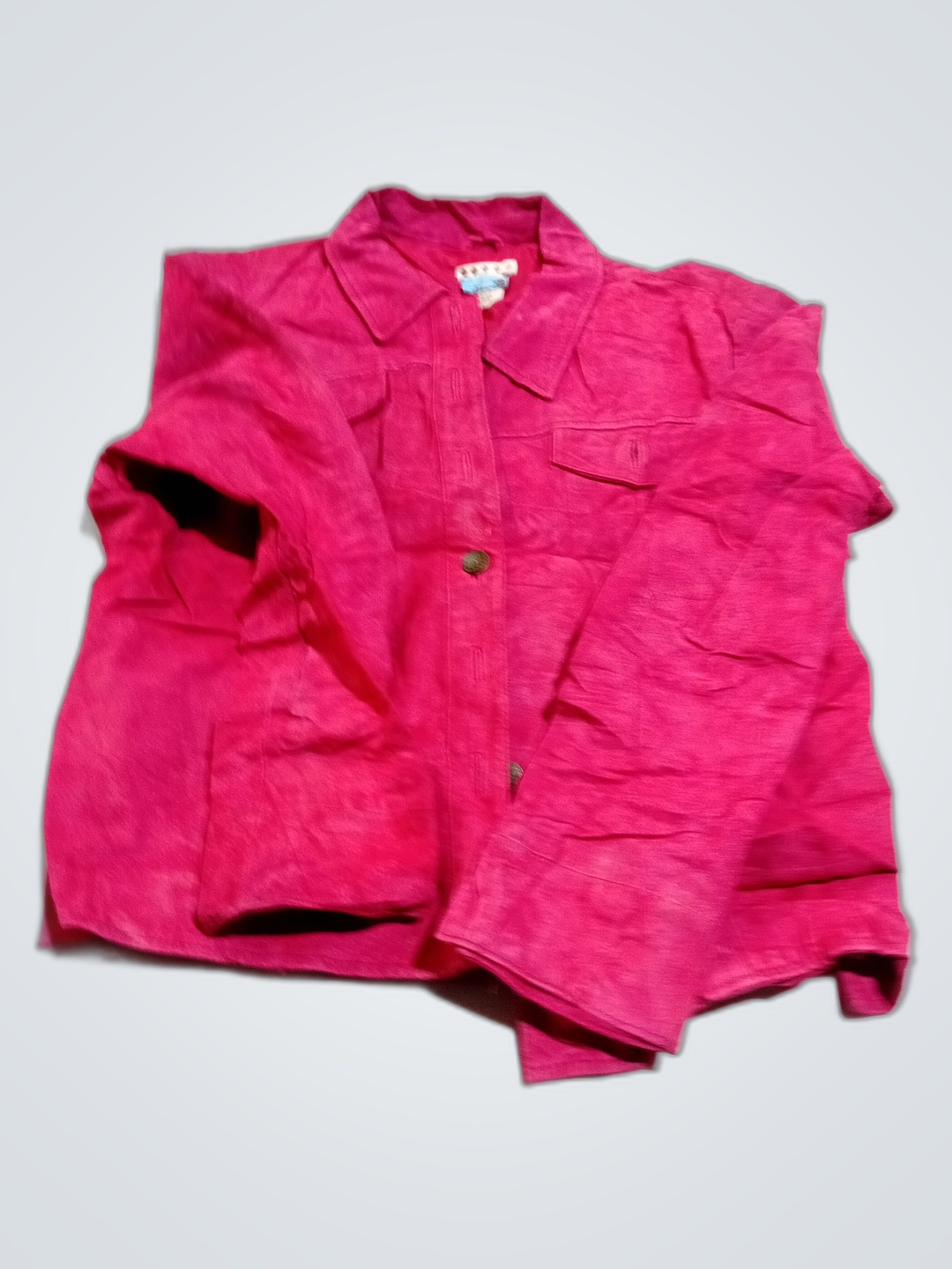 Chemise sans manches rose