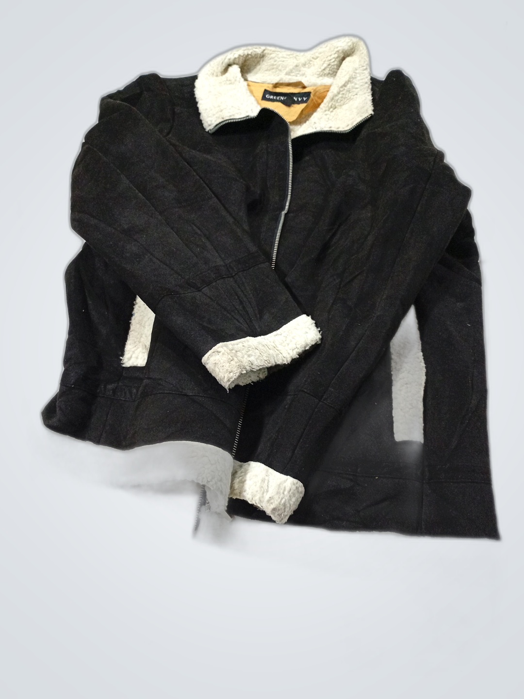 Jaqueta Sherpa Green Envy