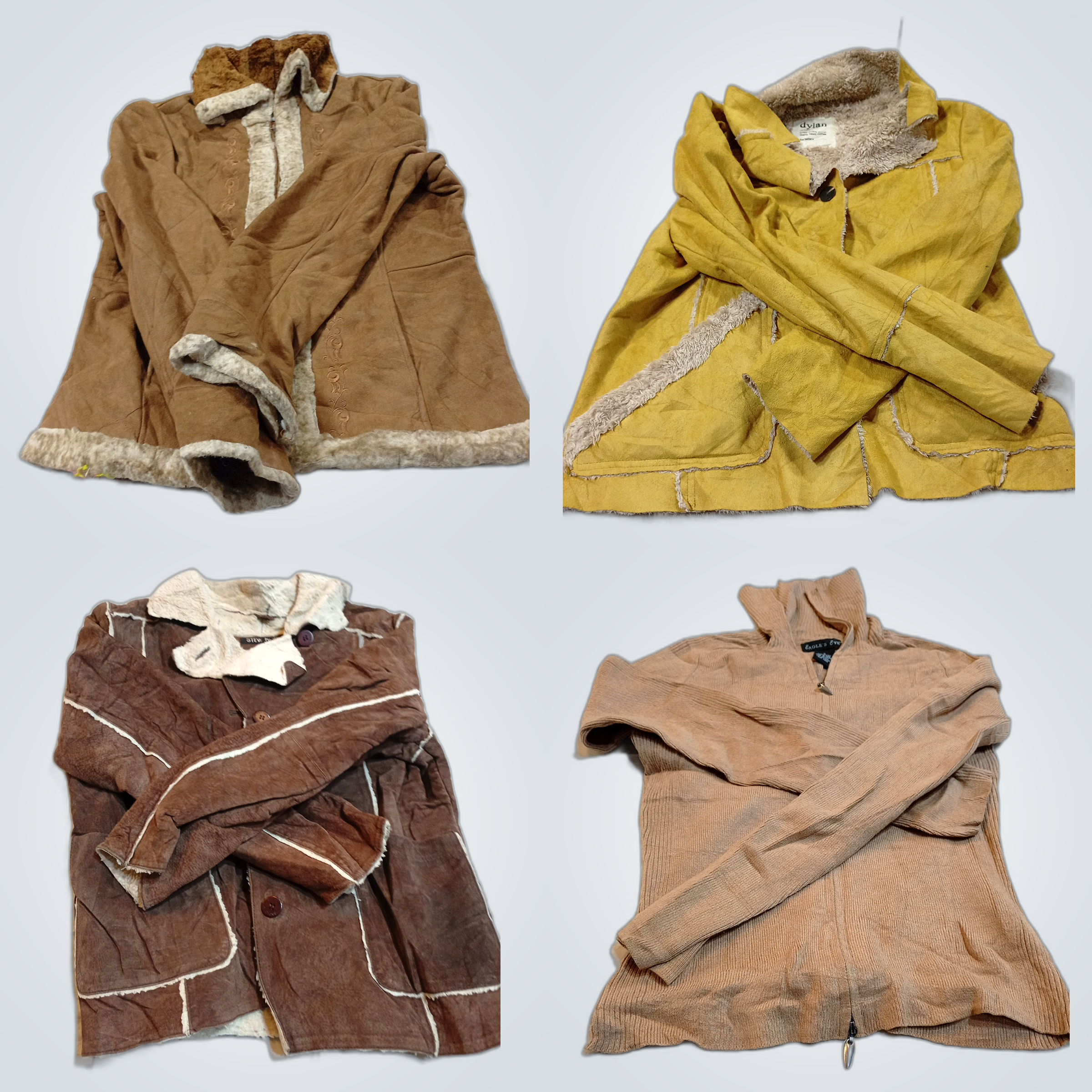 Paquete de ante y borrego: White Stag, Dylan, Stev..