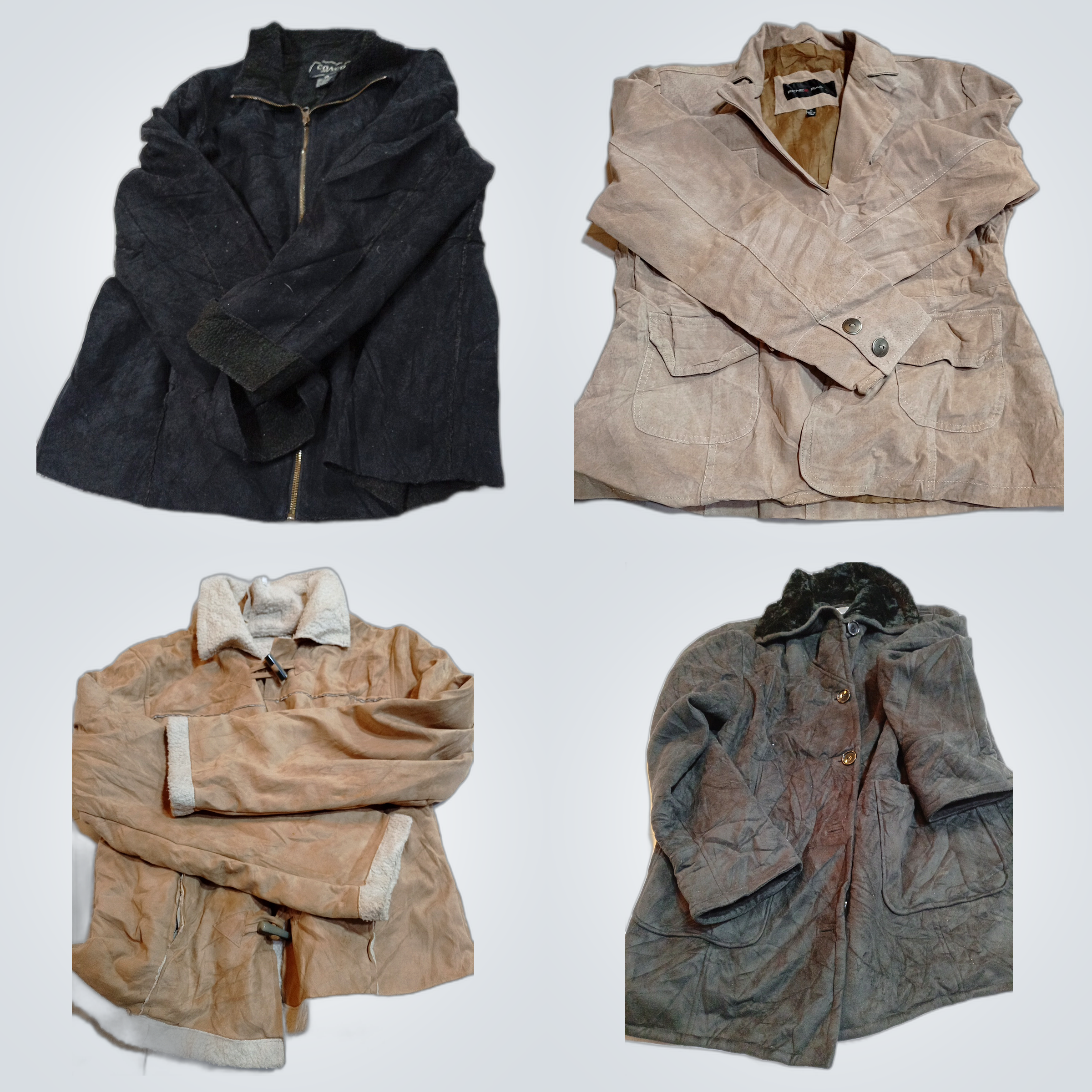 Coaco Rene Russo Wildcat Suede Jackets Bundle with..