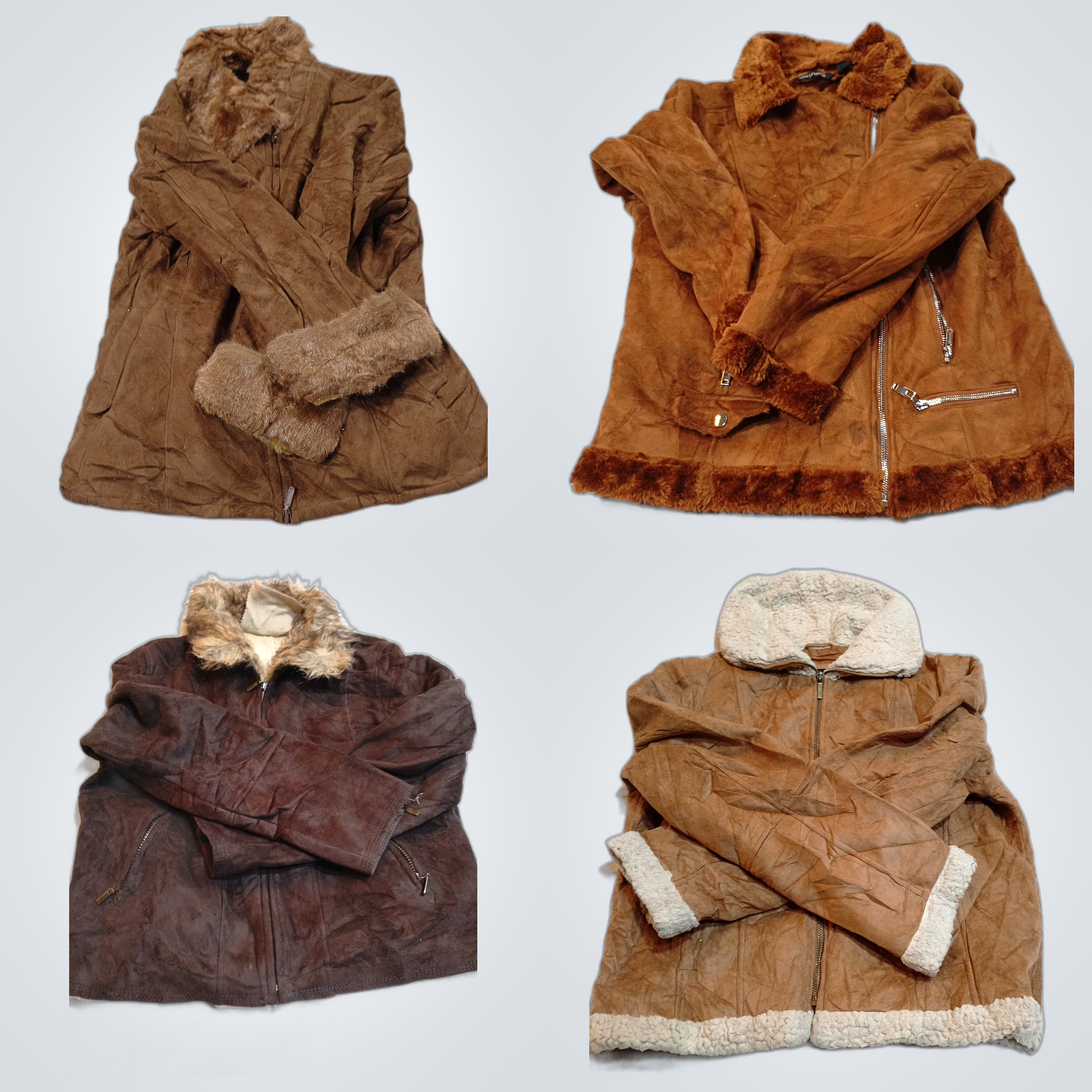 Bundle di Giacche in Velluto e Pelle di Lusso - BE..