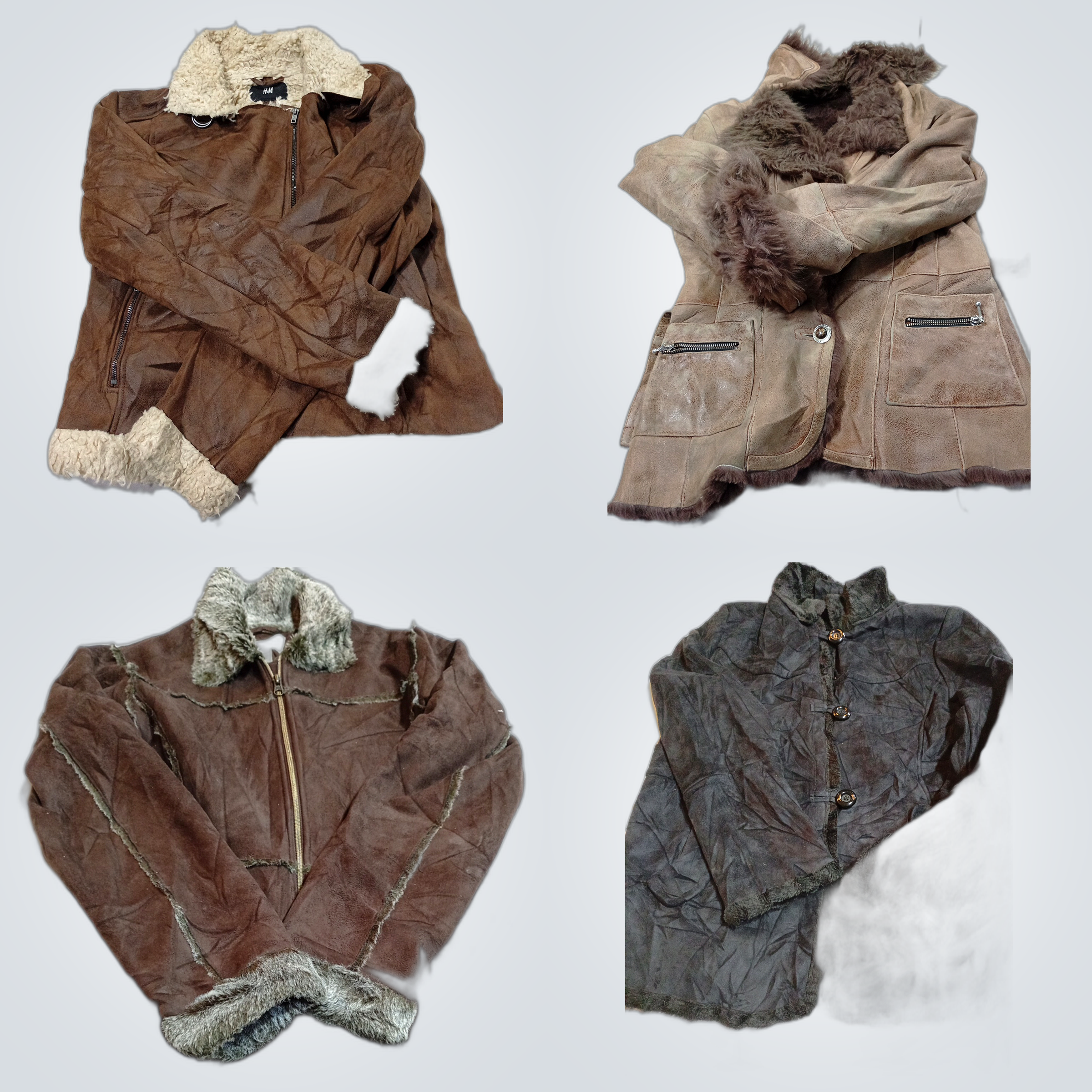 Pacote Luxo Encontra Vintage: Casacos, Jaquetas e ..