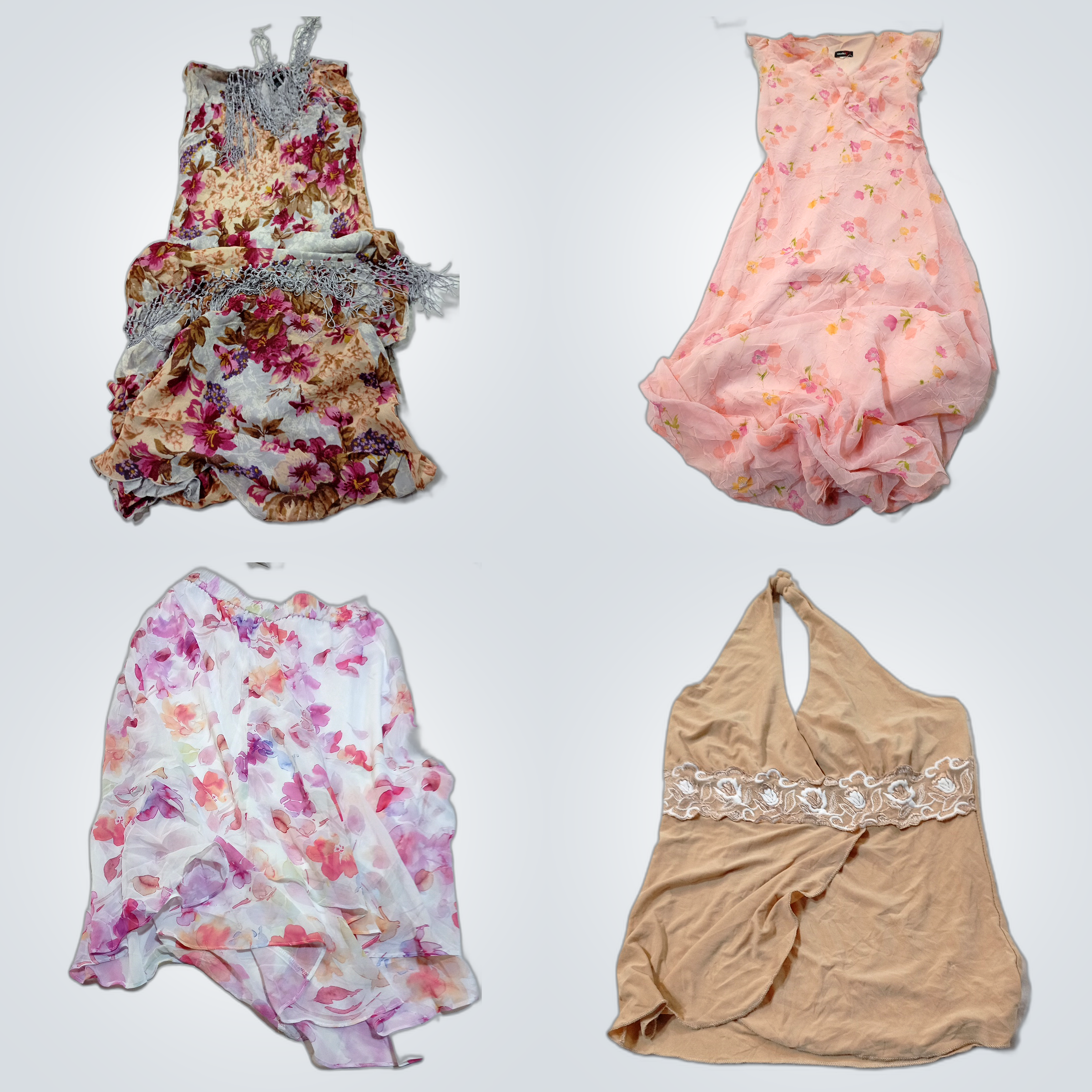 Conjunto de Vestidos y Tops de Diseñador: Temptati..