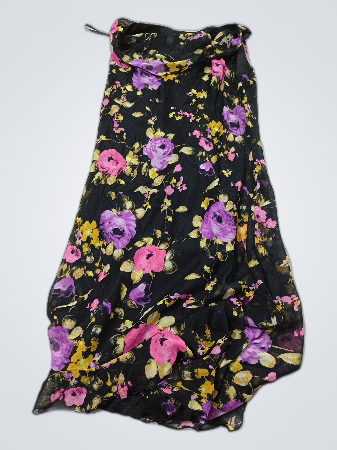Floral Polyester Dress