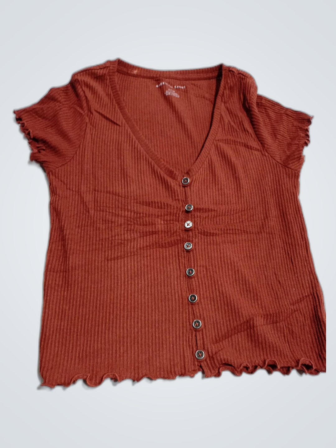 American Eagle Ribbed Top