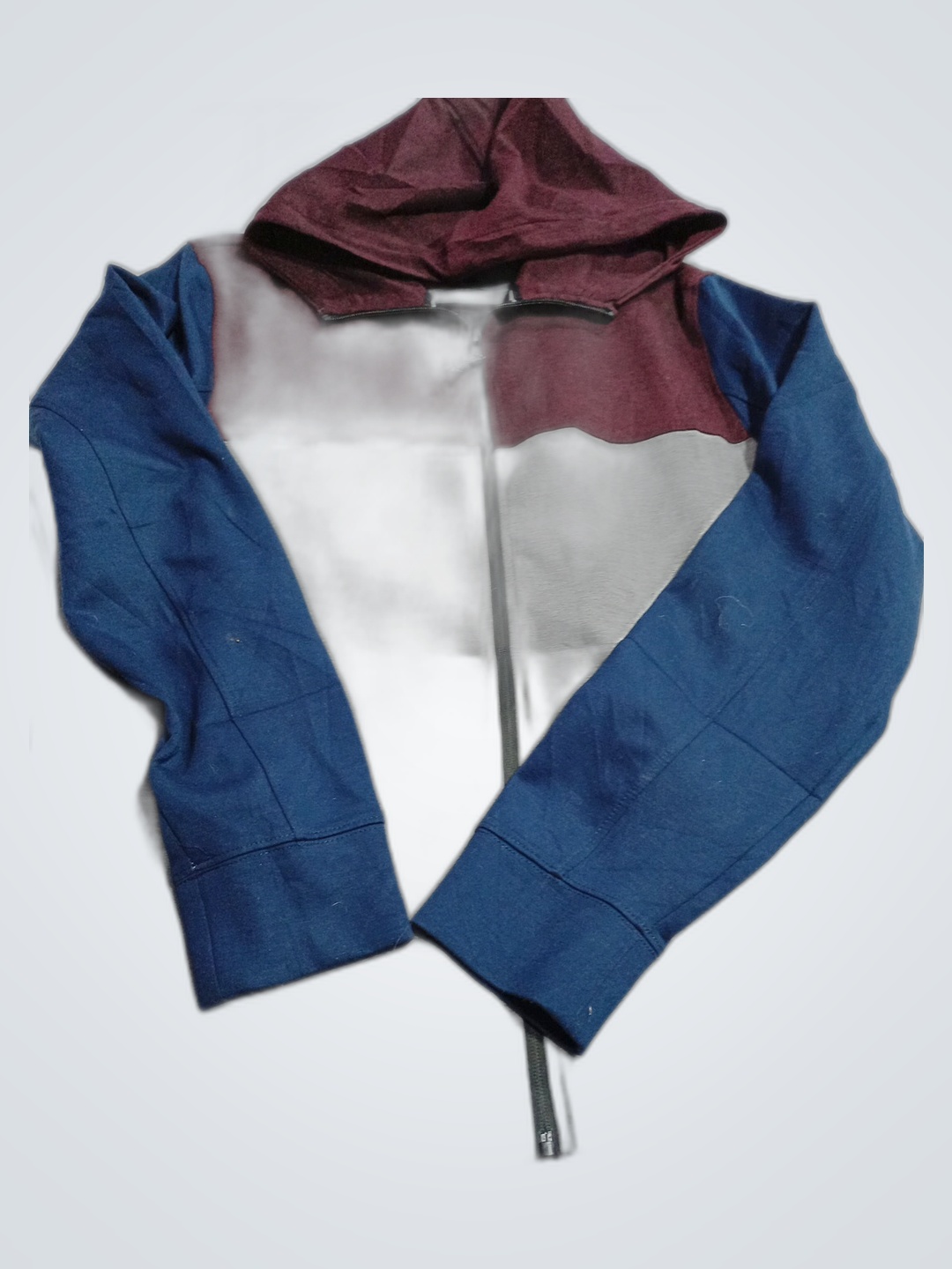Aeropostale Color Block Zip-Up Hoodie