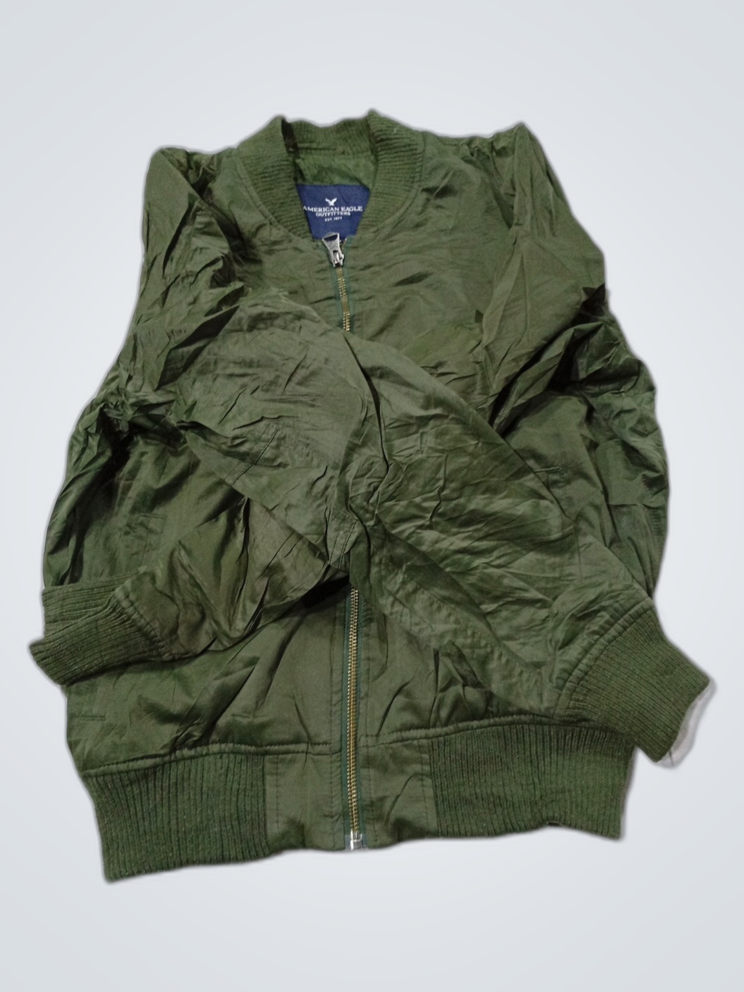American Eagle Green Bomber Jacket