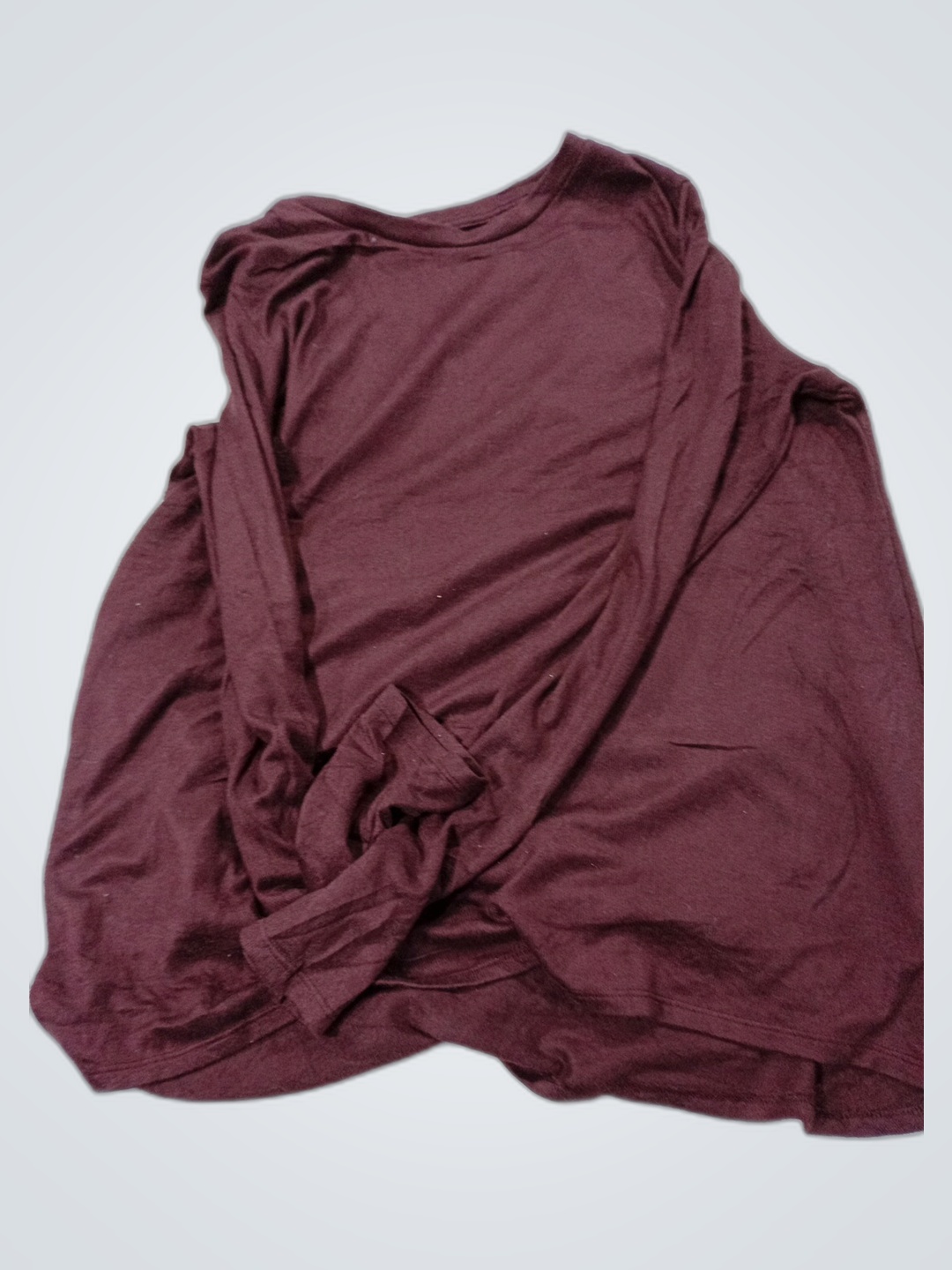 American Eagle Purple Long Sleeve Shirt