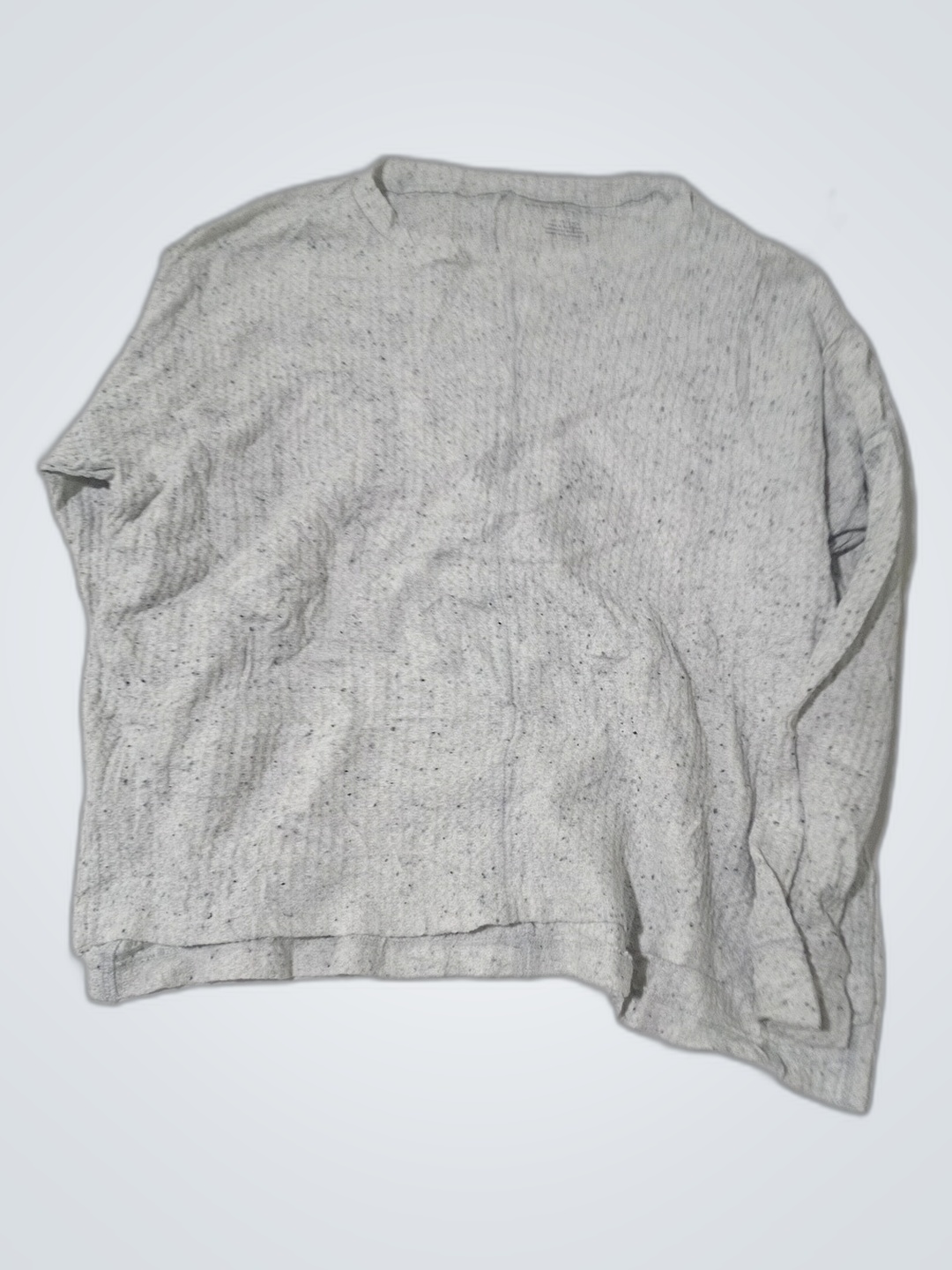 American Eagle Speckled Gray Sweater