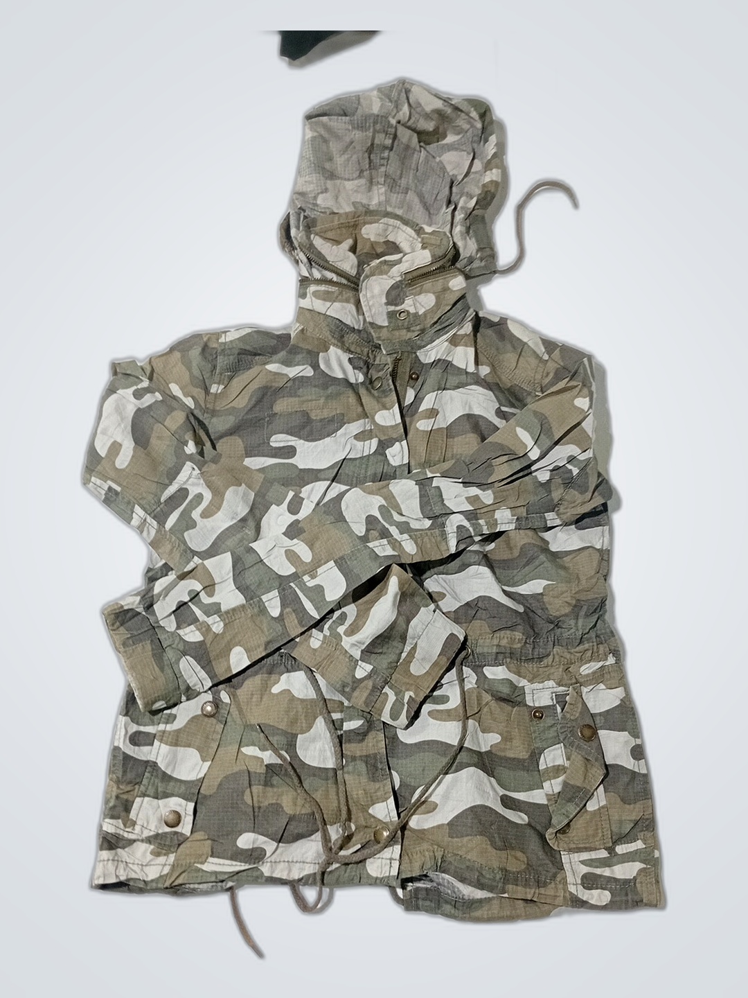 American Eagle Outfitters Camouflage Hooded Jacket