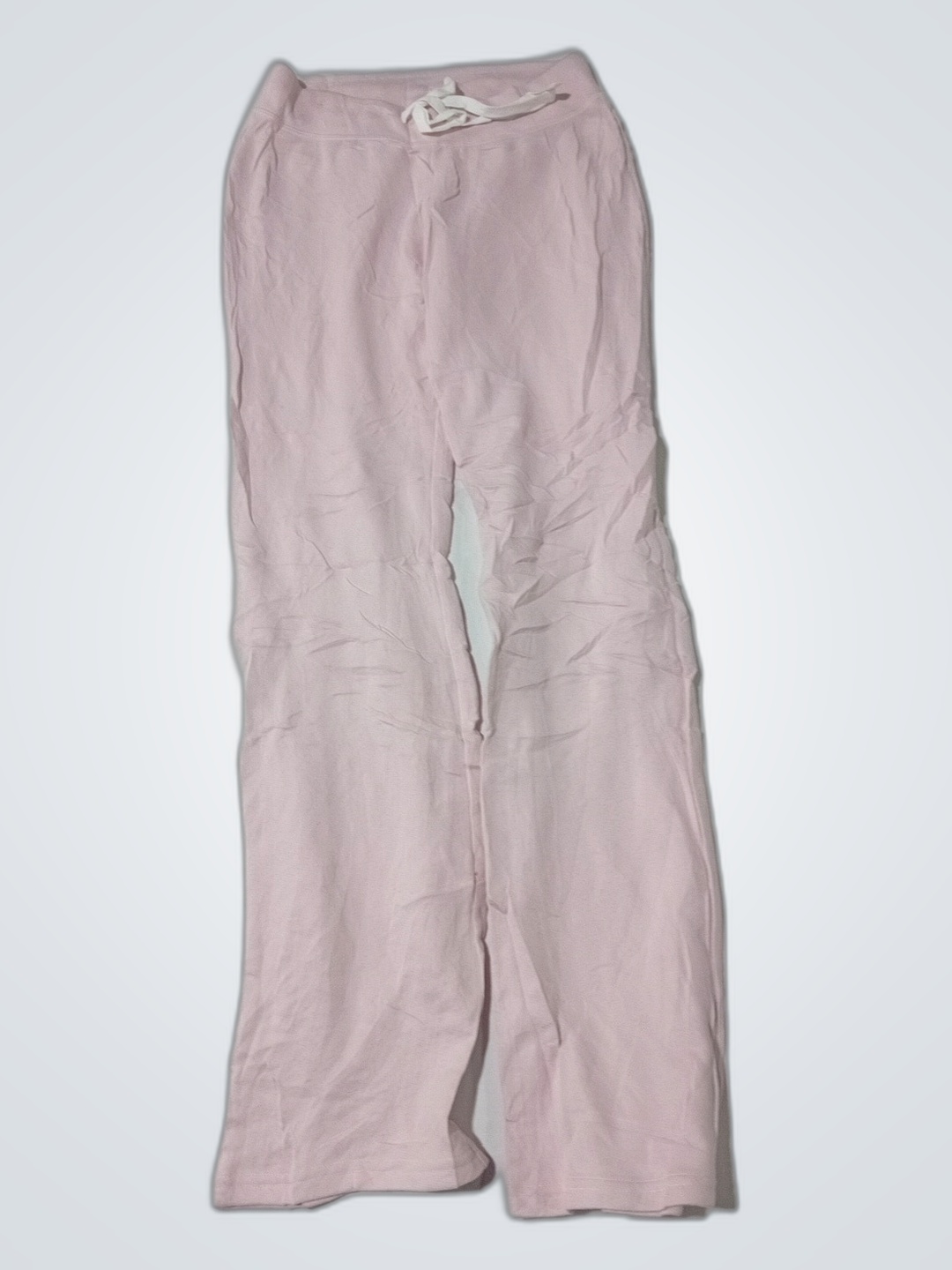 Calças de Perna Larga Rosa