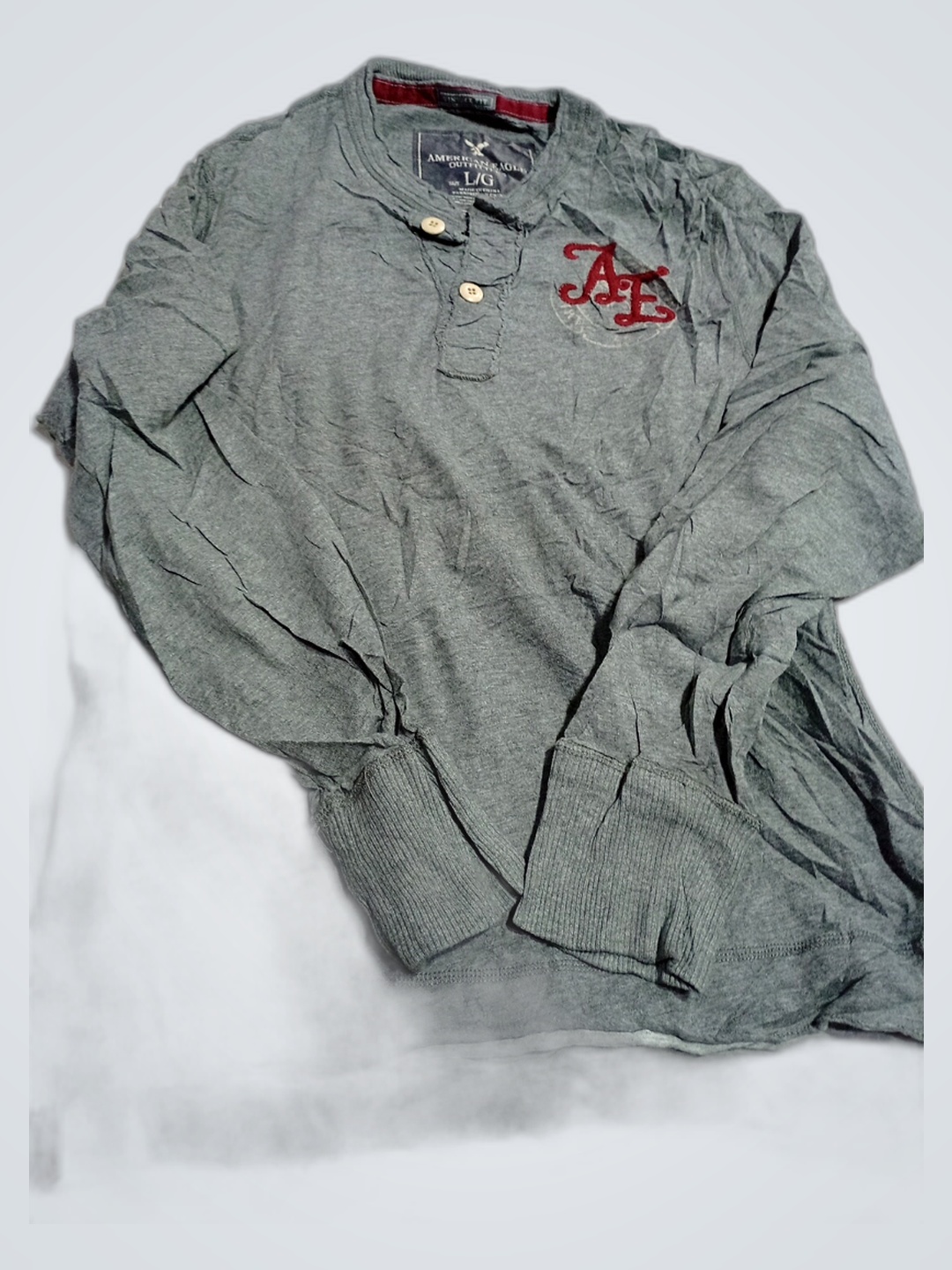 Camisa de Manga Longa American Eagle