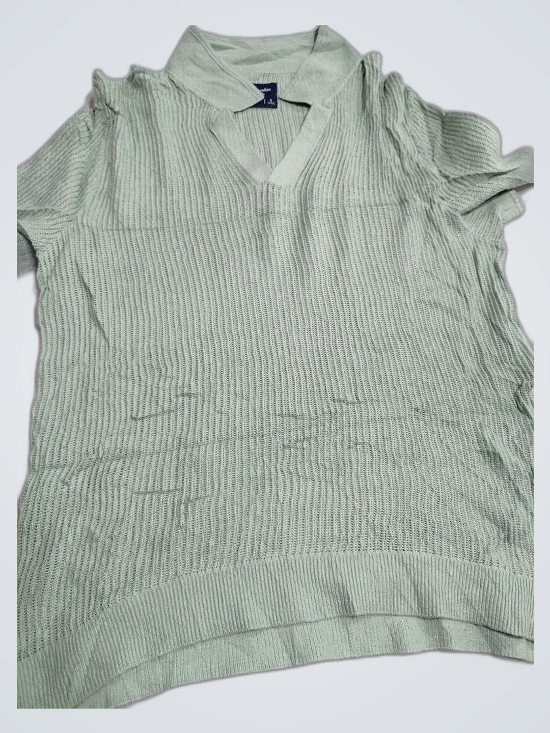 Abercrombie & Fitch Mint Green Knit Top