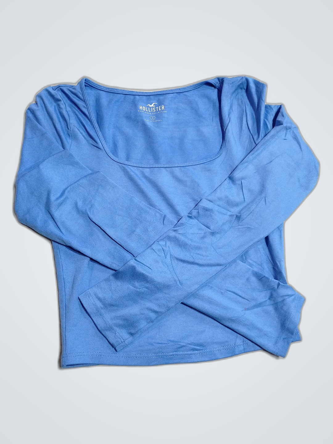 Camisa de Manga Longa Hollister