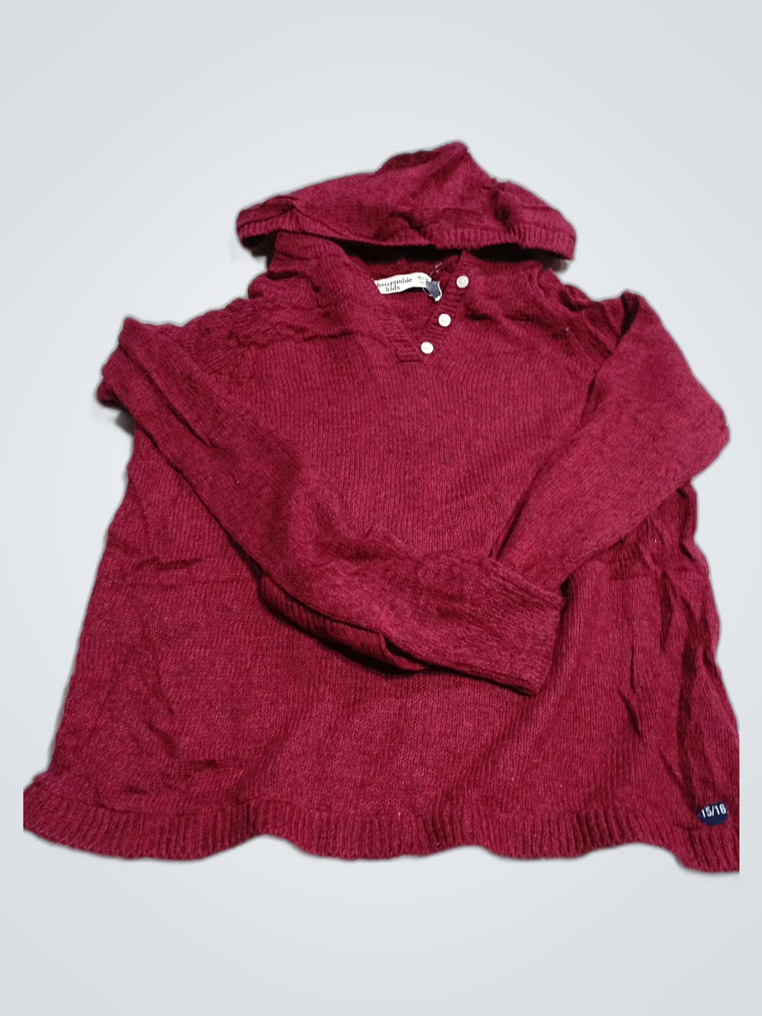 Abercrombie Kids Maroon Knit Sweater