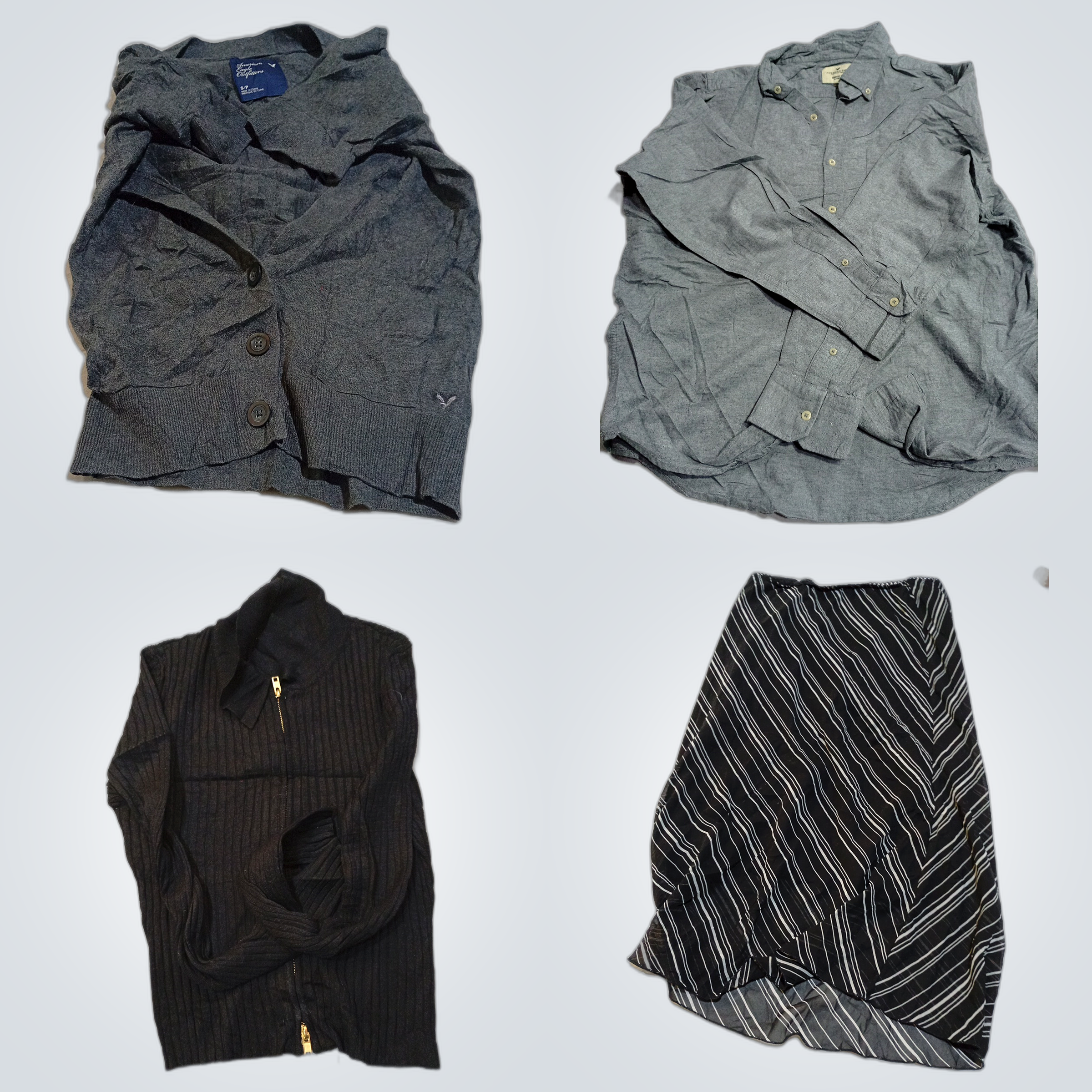 American Eagle & More: 10-Piece Gently Used Sweate..