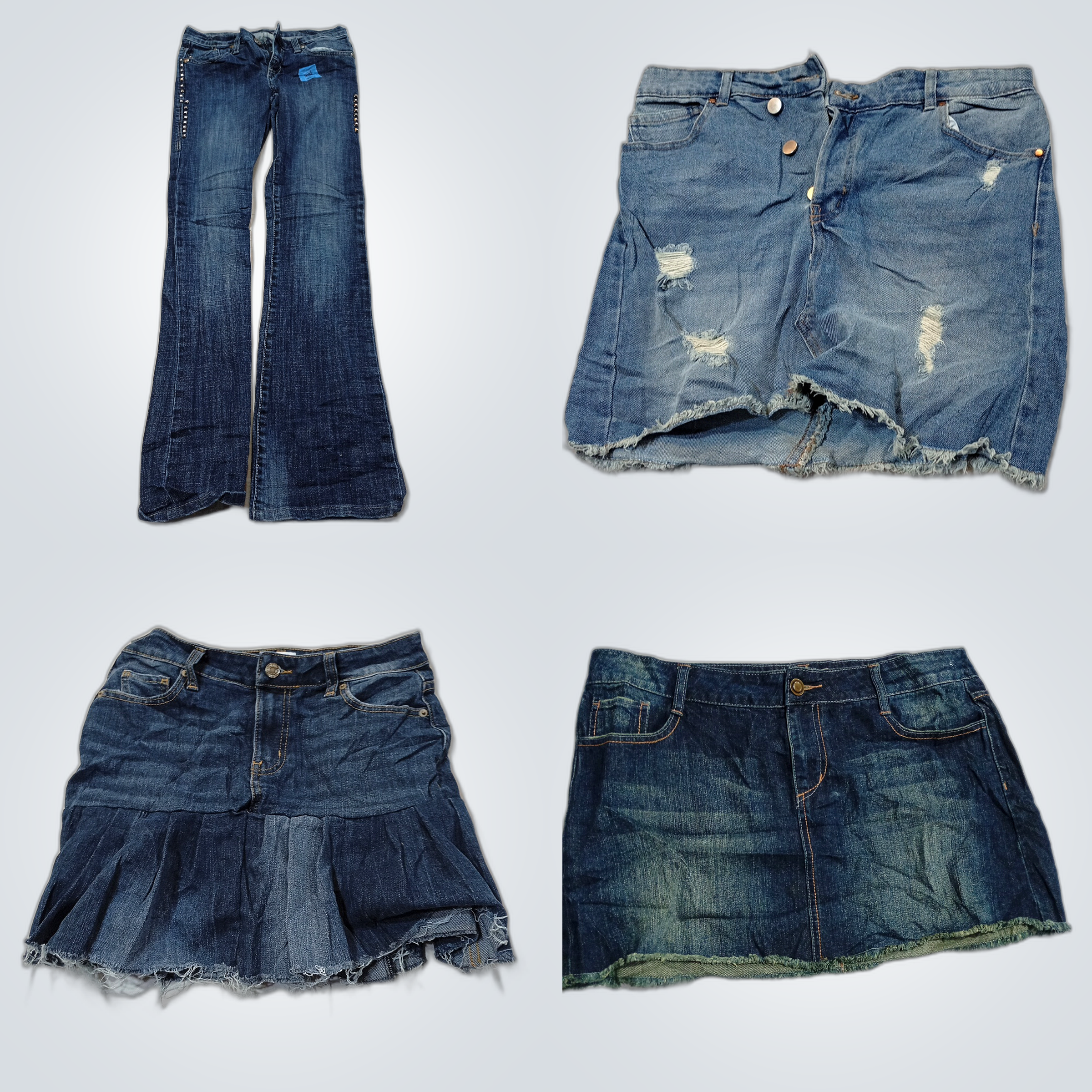 Rock & Republic & 6 More Denim Skirts Bundle Flare..