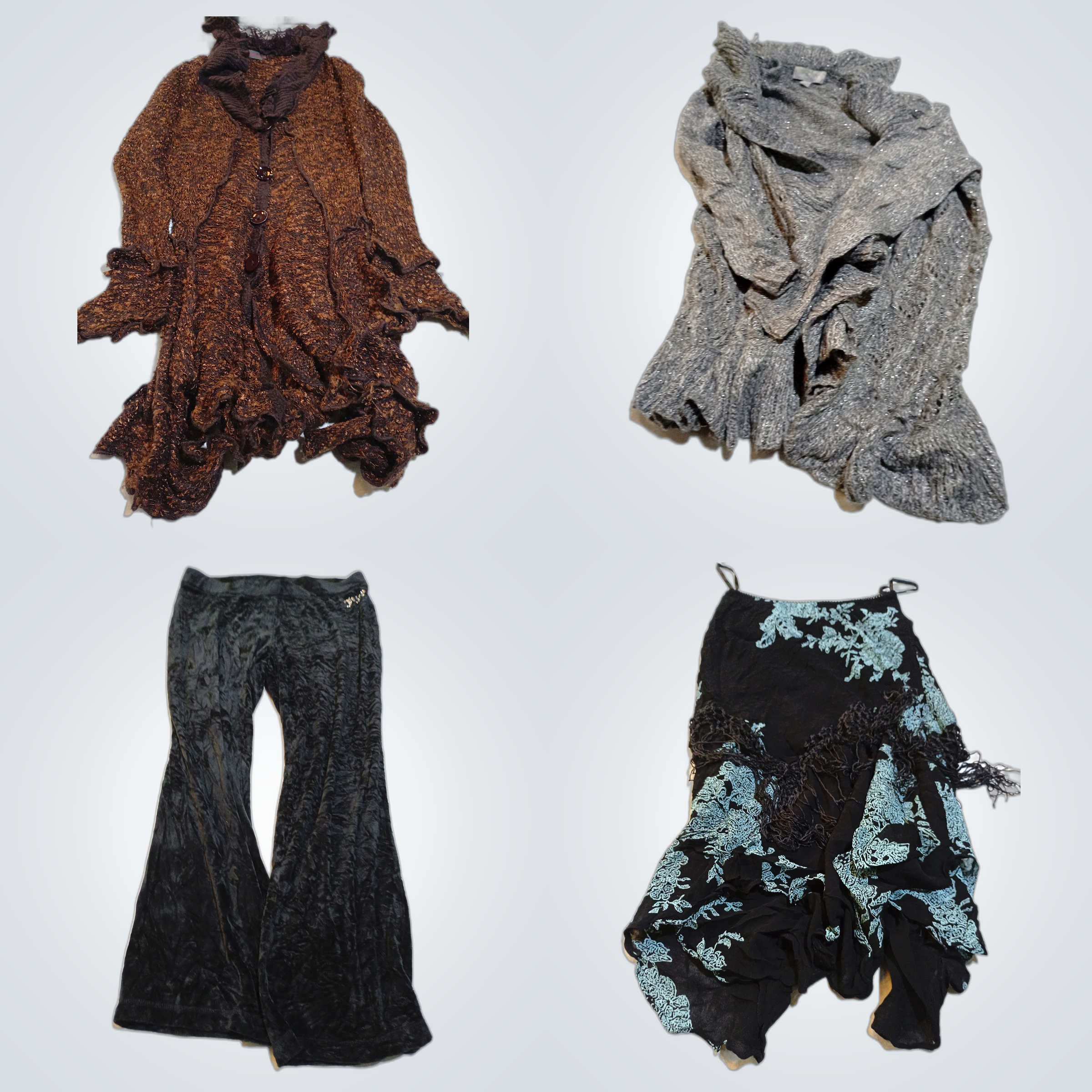 Angel Starina Teri Jon Bundle: Knit Tops, Velvet P..