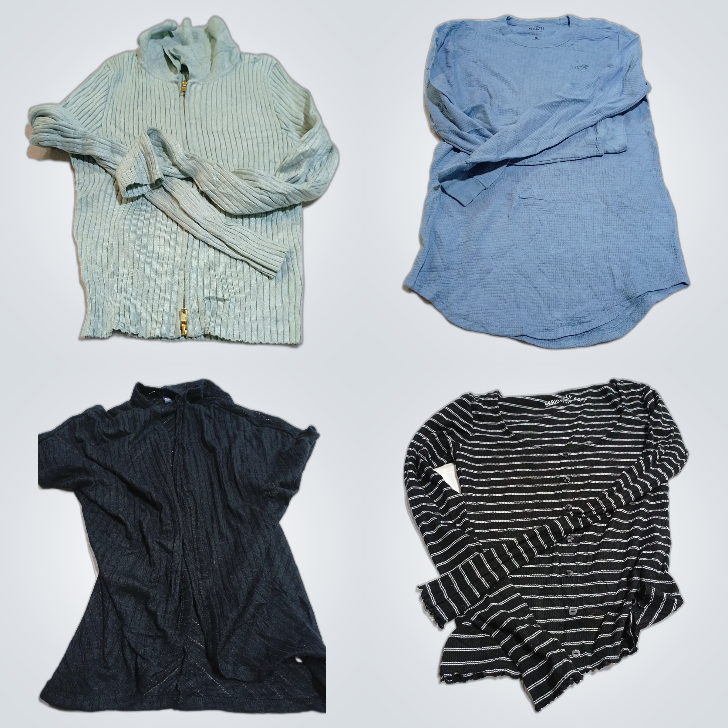 Pacote de Suéter Hollister, Aeropostale e Calvin K..