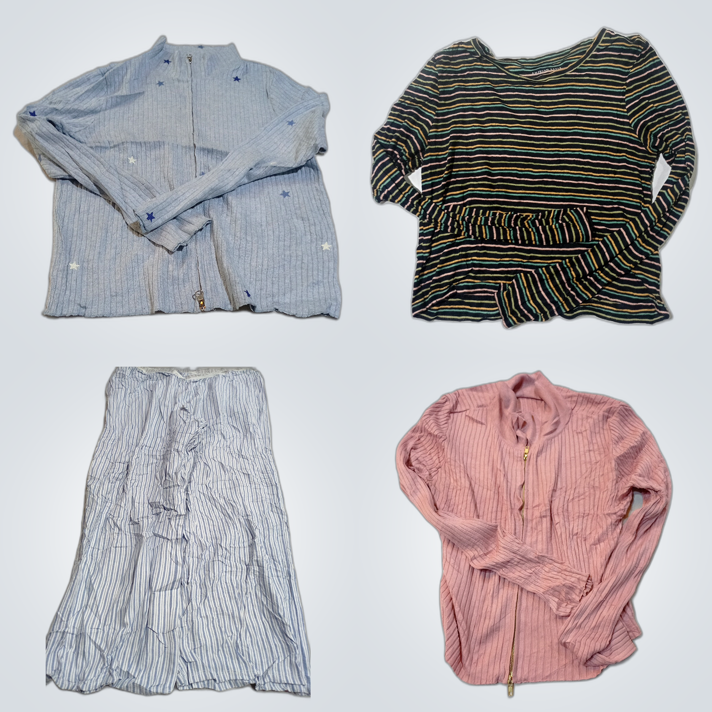 Ensemble de mode légèrement utilisé : AE, Holliste..